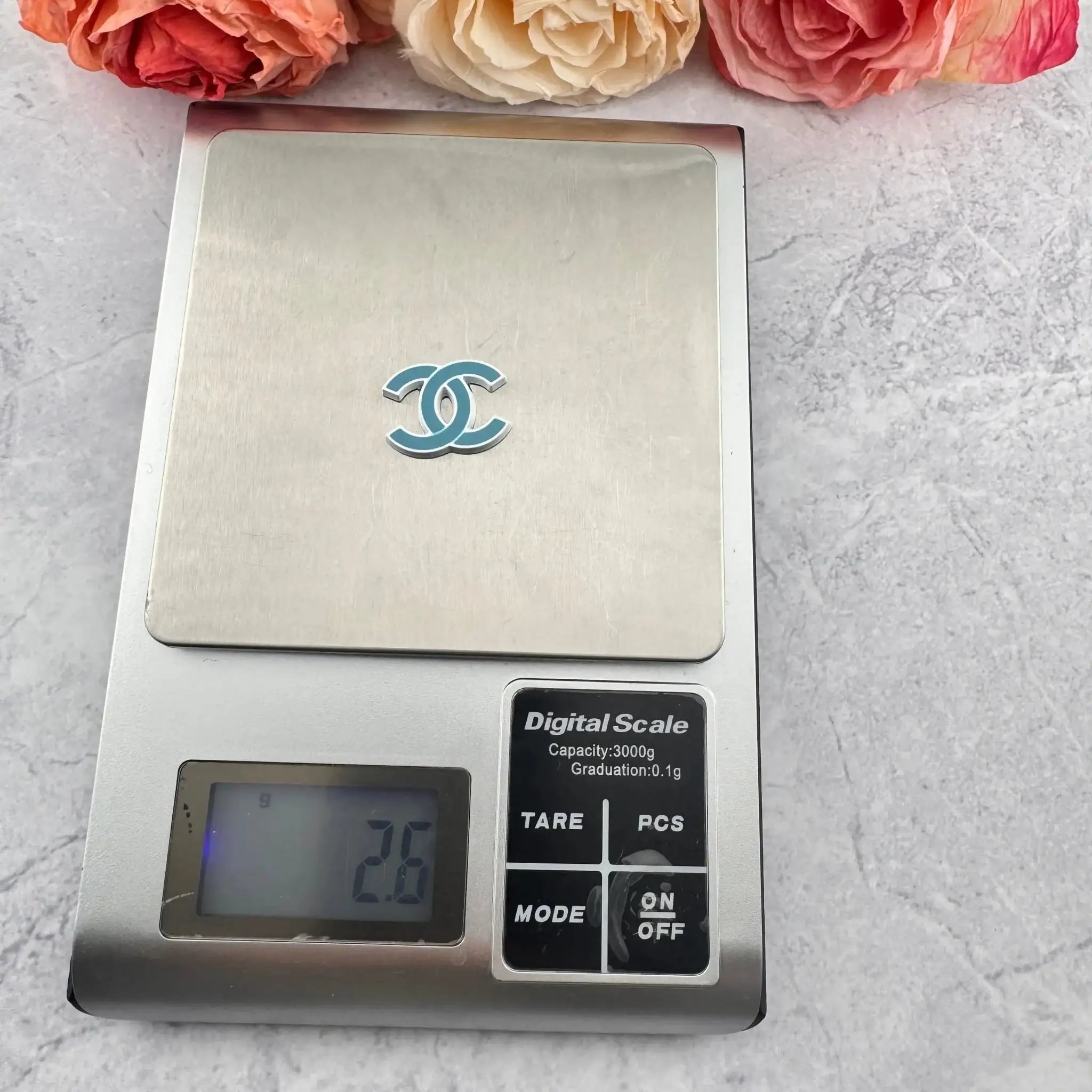FS4153-About 23×18mm C Metal Patch -Zoe DIY Wholesale
