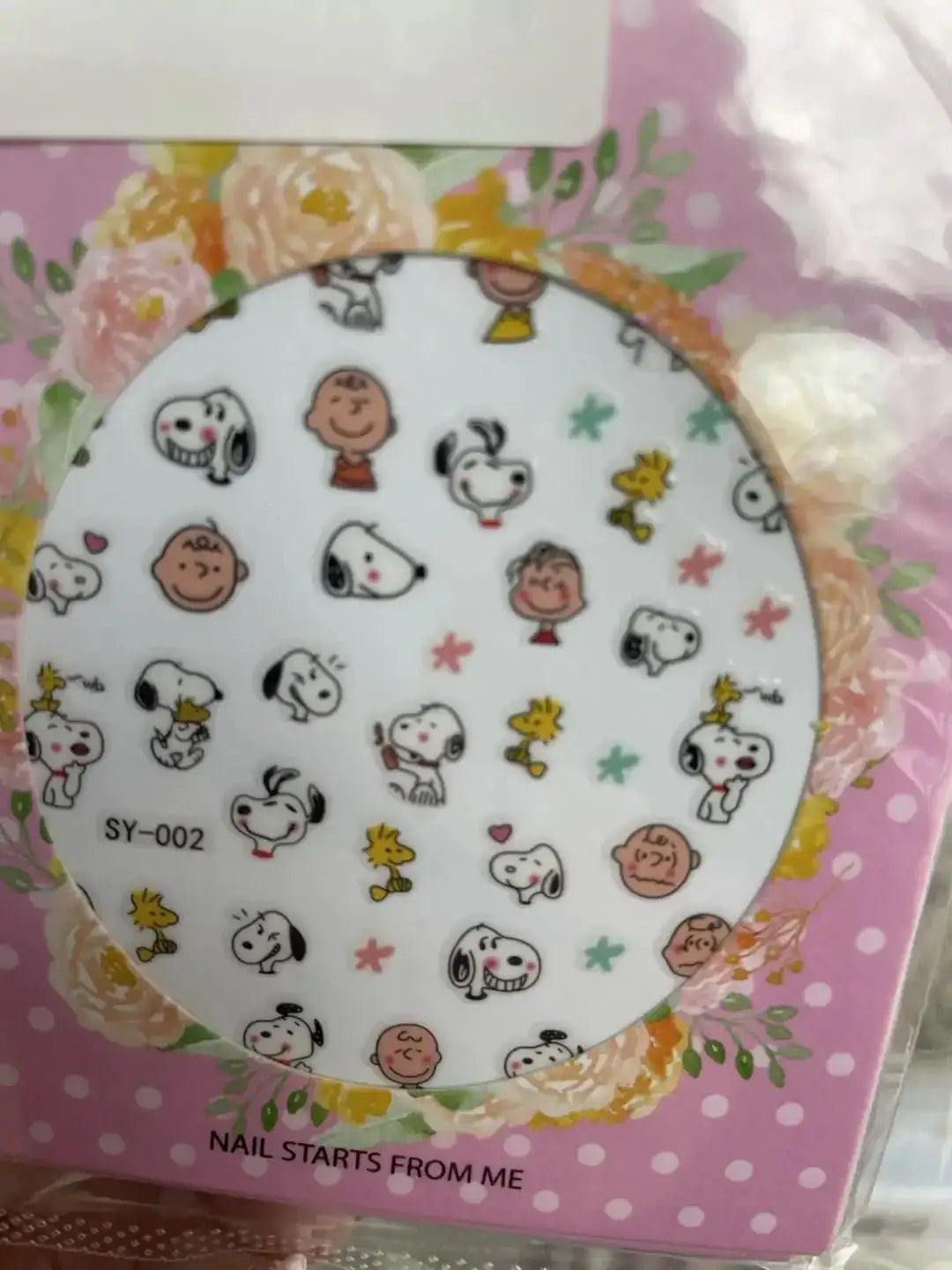FS4169-Snoopy Nail Decals -Zoe DIY Wholesale