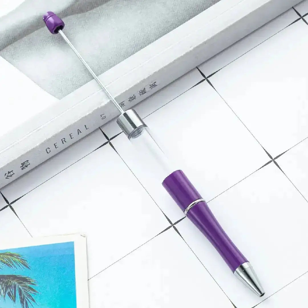 FS4219-Beadable Pen With Tube -Zoe DIY Wholesale