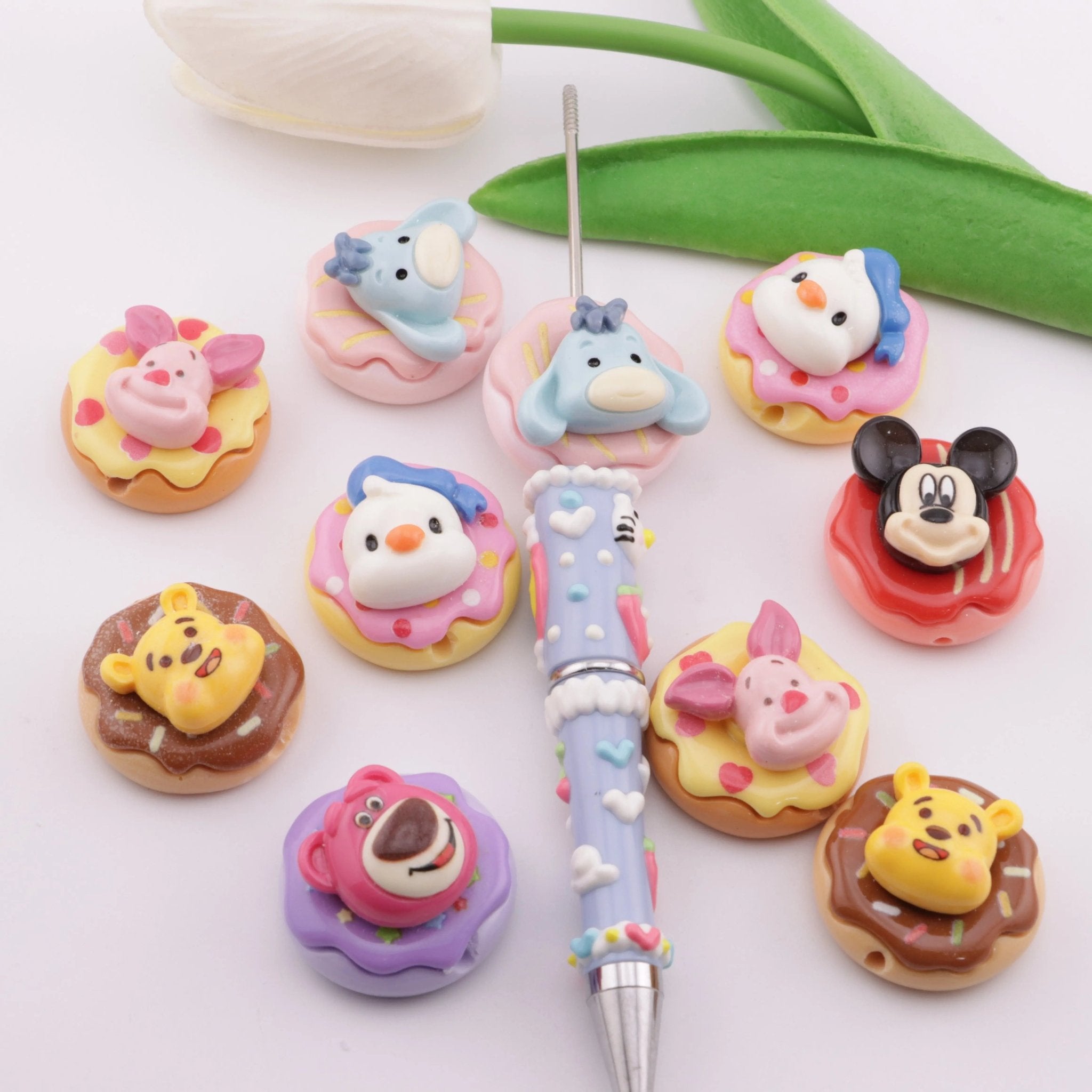 FS4225-Hamburg Disney Resin Beads -Zoe DIY Wholesale