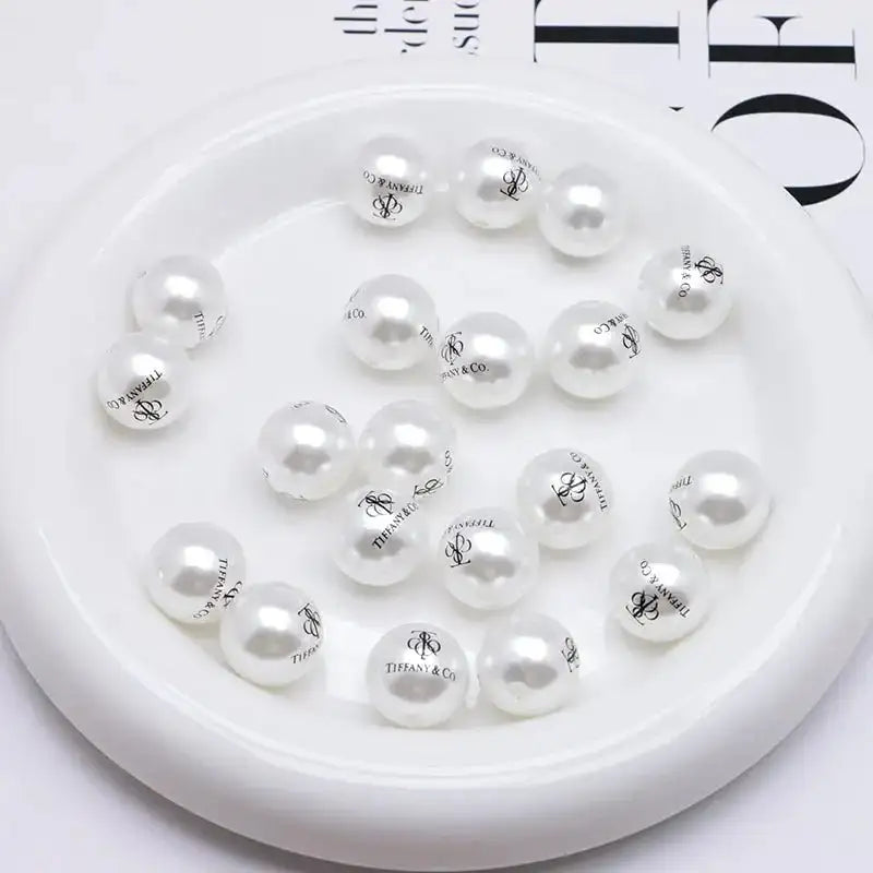 FS4277- 16mm Pearl Looking Acrylic Beads -Zoe DIY Wholesale