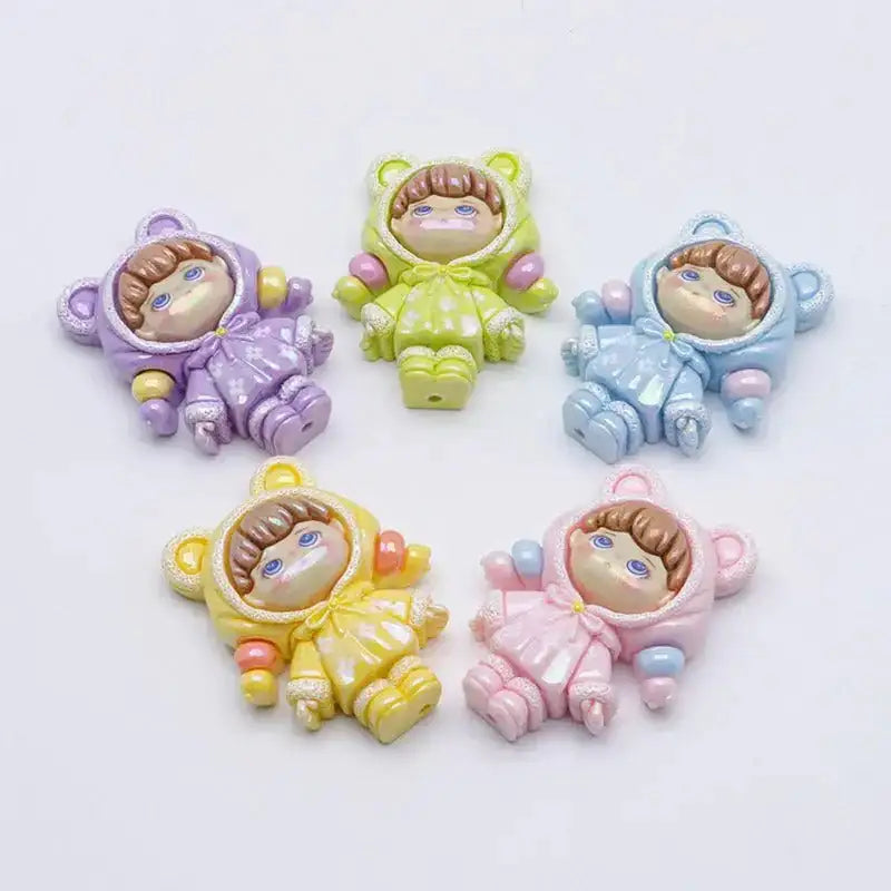 FS4291-Uv Girl Beads Fit For Pen Passing Through Pen -Zoe DIY Wholesale