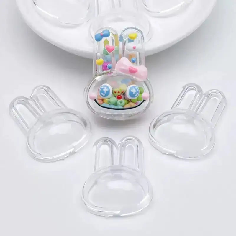FS4344-Clear Bear Shakes Base Beads -Zoe DIY Wholesale