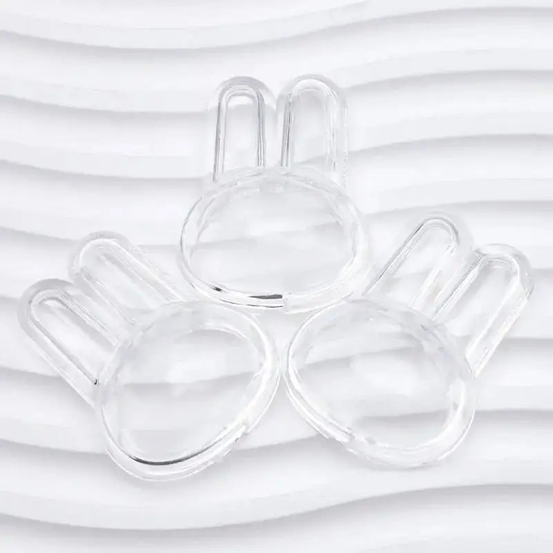 FS4344-Clear Labubu Shakes Transparent Labubu Shaking Toys For DIY Projects -Zoe DIY Wholesale