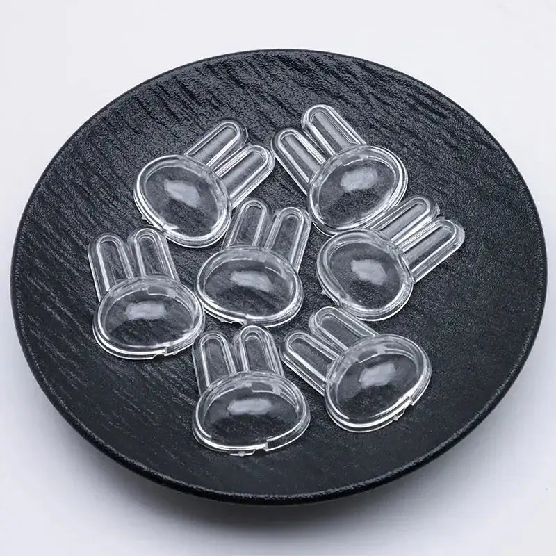 FS4344-Clear Labubu Shakes Transparent Labubu Shaking Toys For DIY Projects -Zoe DIY Wholesale