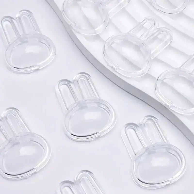 FS4344-Clear Labubu Shakes Transparent Labubu Shaking Toys For DIY Projects -Zoe DIY Wholesale
