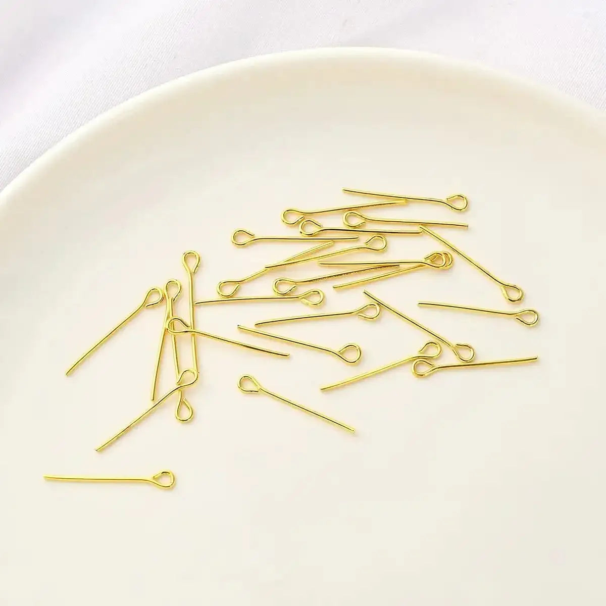 FS4600-2.4cm Length Gold Eye Pin -Zoe DIY Wholesale