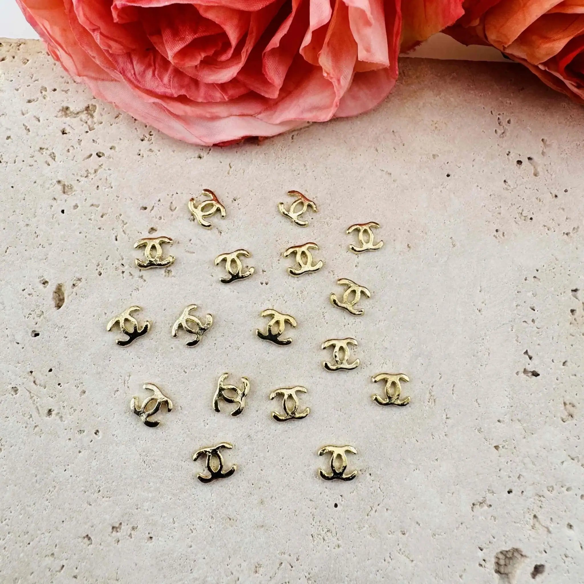 FS4714-About 6mm CC Metal Nail Charms -Zoe DIY Wholesale