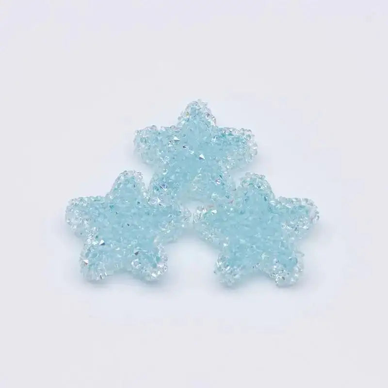 FS5153-About 21mm Star Sugar Beads (Hole is not for pen) -Zoe DIY Wholesale