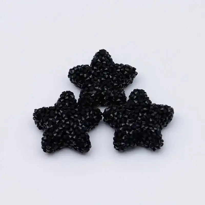 FS5153-About 21mm Star Sugar Beads (Hole is not for pen) -Zoe DIY Wholesale