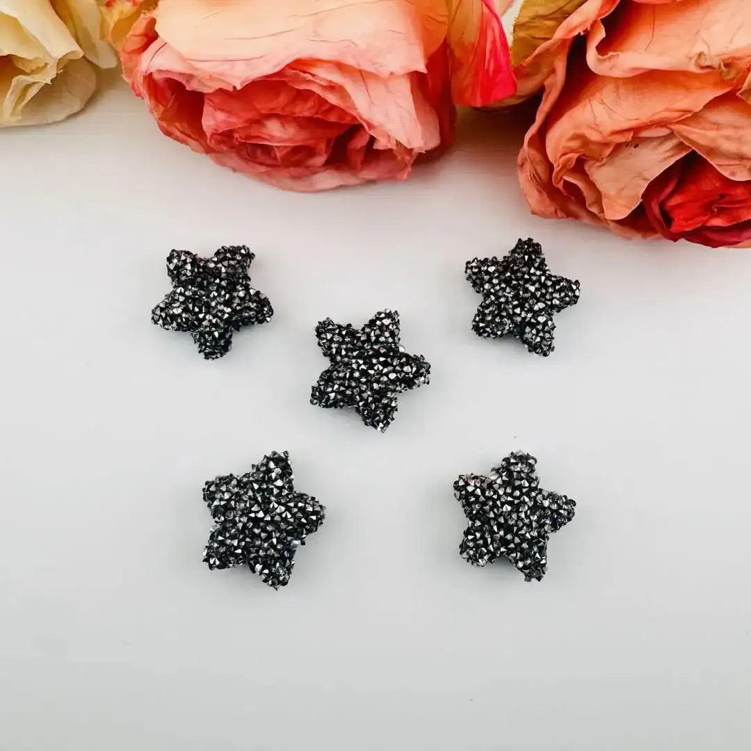 FS5153-About 21mm Star Sugar Beads (Hole is not for pen) -Zoe DIY Wholesale
