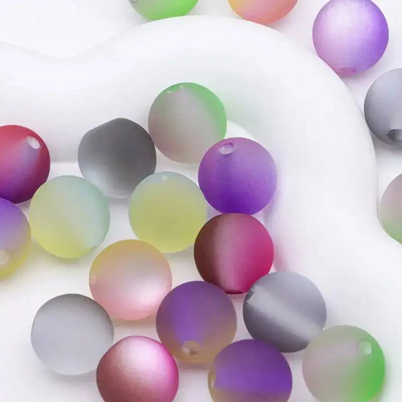 FS5231-16mm Two-Color Cat Eyes Beads Iridescent For DIY Projects -Zoe DIY Wholesale