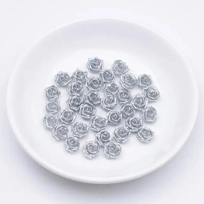 FS5368-10mm Lacquer Sensation Velvet, Soft Flower Charms Soft Flower Patches, Luminous Night Glow For DIY Project -Zoe DIY Wholesale