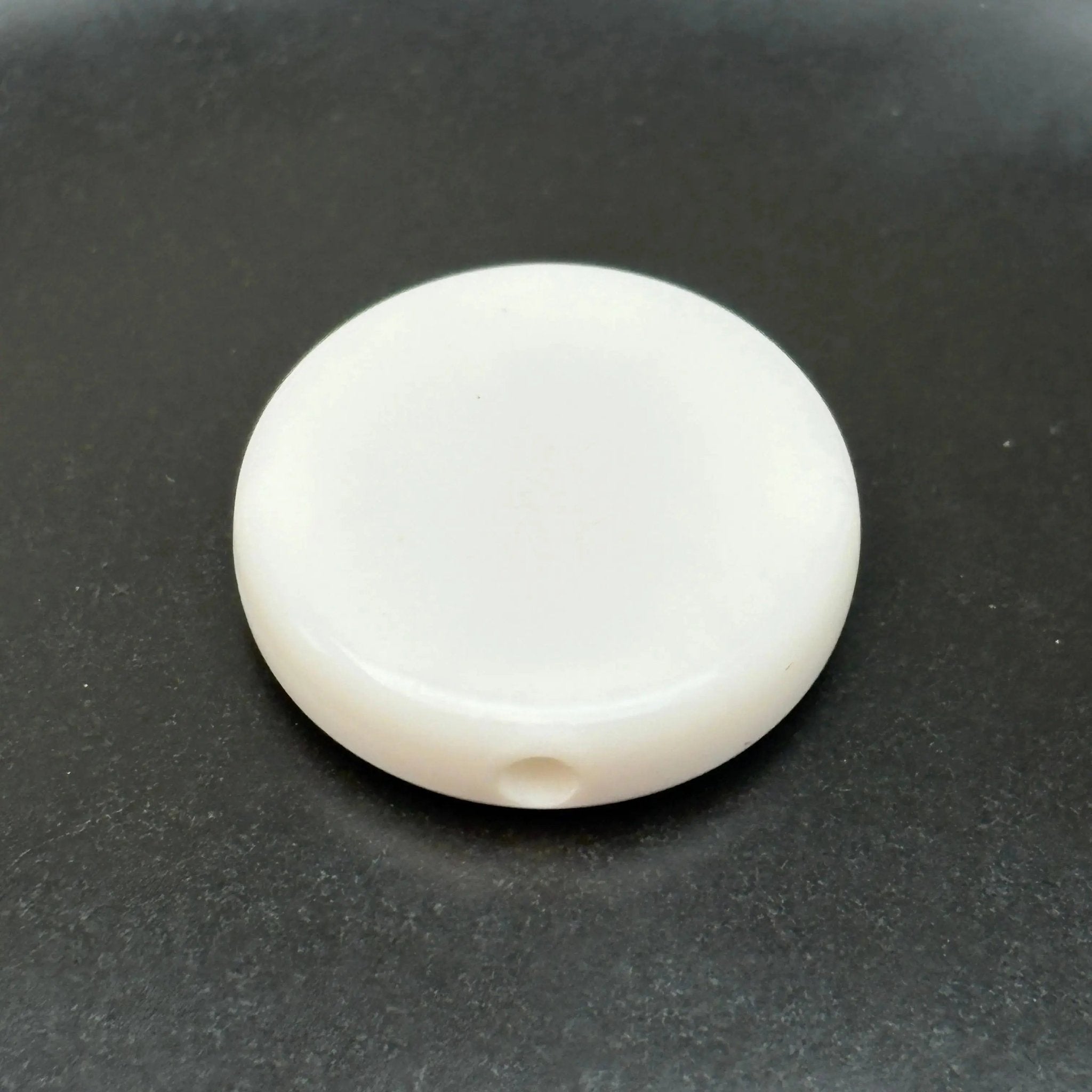 FS5454-20mm Round Plate Based Beads, Round Plate Bottom Beads, Thickness 5mm, Fit Pen For DIY Project -Zoe DIY Wholesale