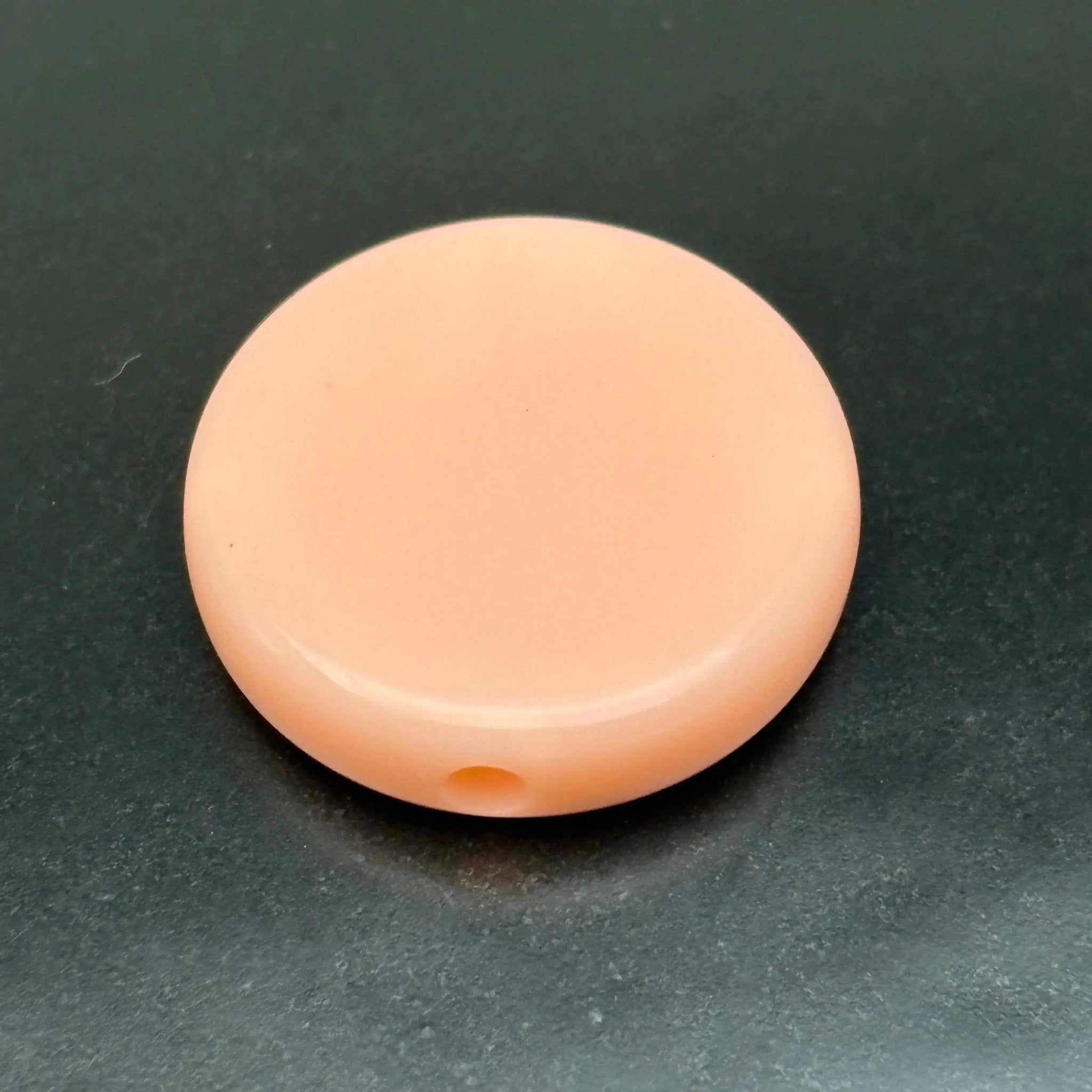 FS5454-20mm Round Plate Based Beads, Round Plate Bottom Beads, Thickness 5mm, Fit Pen For DIY Project -Zoe DIY Wholesale
