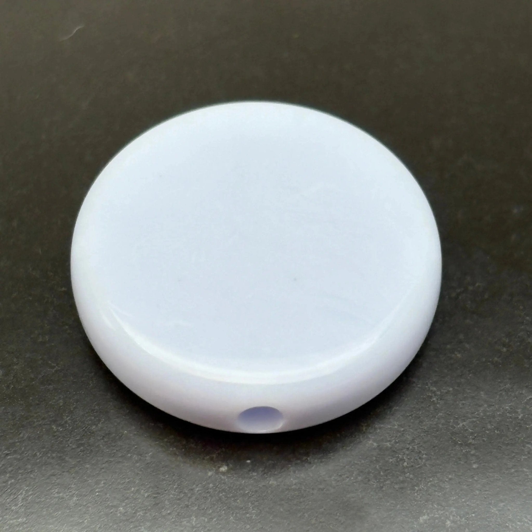 FS5454-20mm Round Plate Based Beads, Round Plate Bottom Beads, Thickness 5mm, Fit Pen For DIY Project -Zoe DIY Wholesale