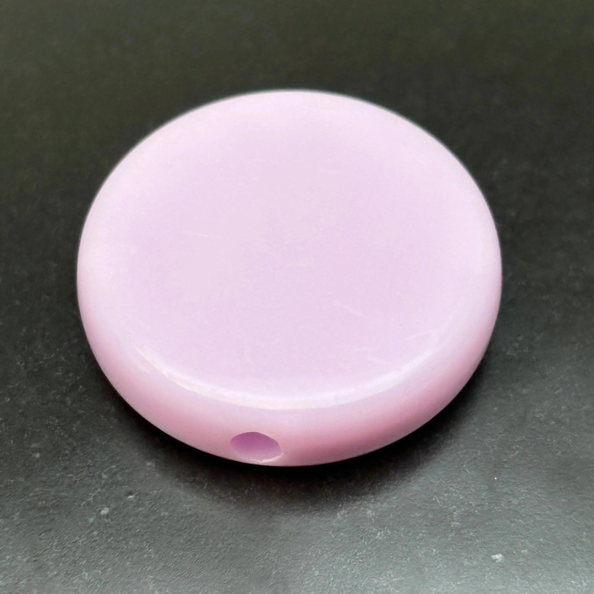 FS5454-20mm Round Plate Based Beads, Round Plate Bottom Beads, Thickness 5mm, Fit Pen For DIY Project -Zoe DIY Wholesale