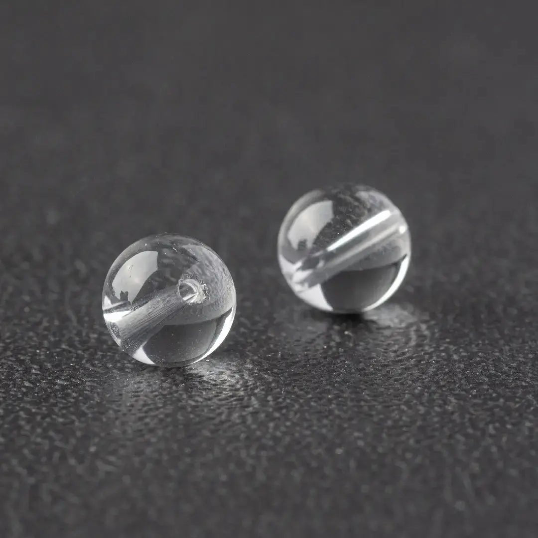 FS5578-16mm Clear Round Based Beads -Zoe DIY Wholesale