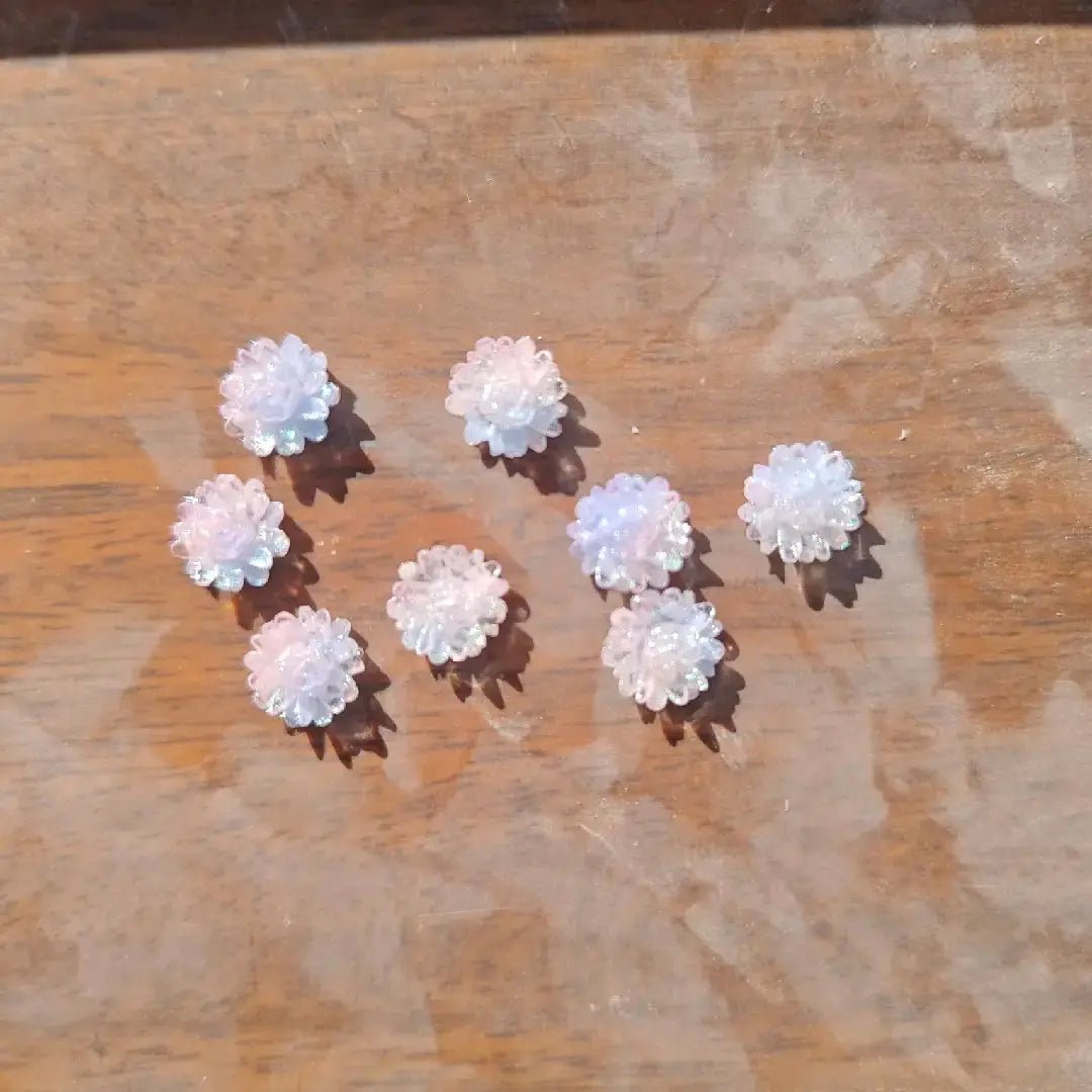 FS5627-10MM Soft Flower Luminous Charms -Zoe DIY Wholesale
