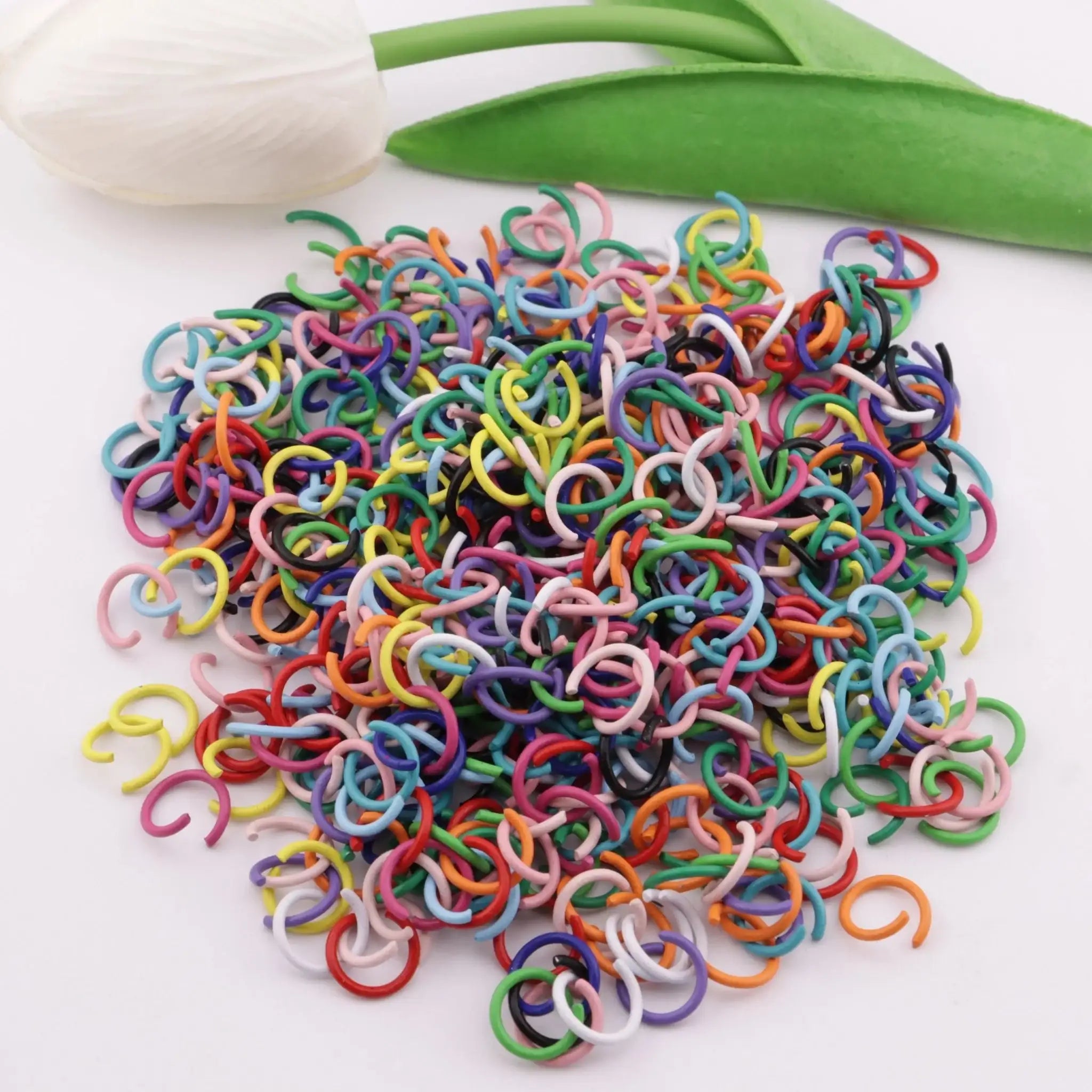 FS5817-10mm Colorful Jump Ring -Zoe DIY Wholesale