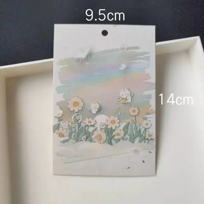 FS5872-10 Pieces P9.5*14cm Phone Chain Card -Zoe DIY Wholesale
