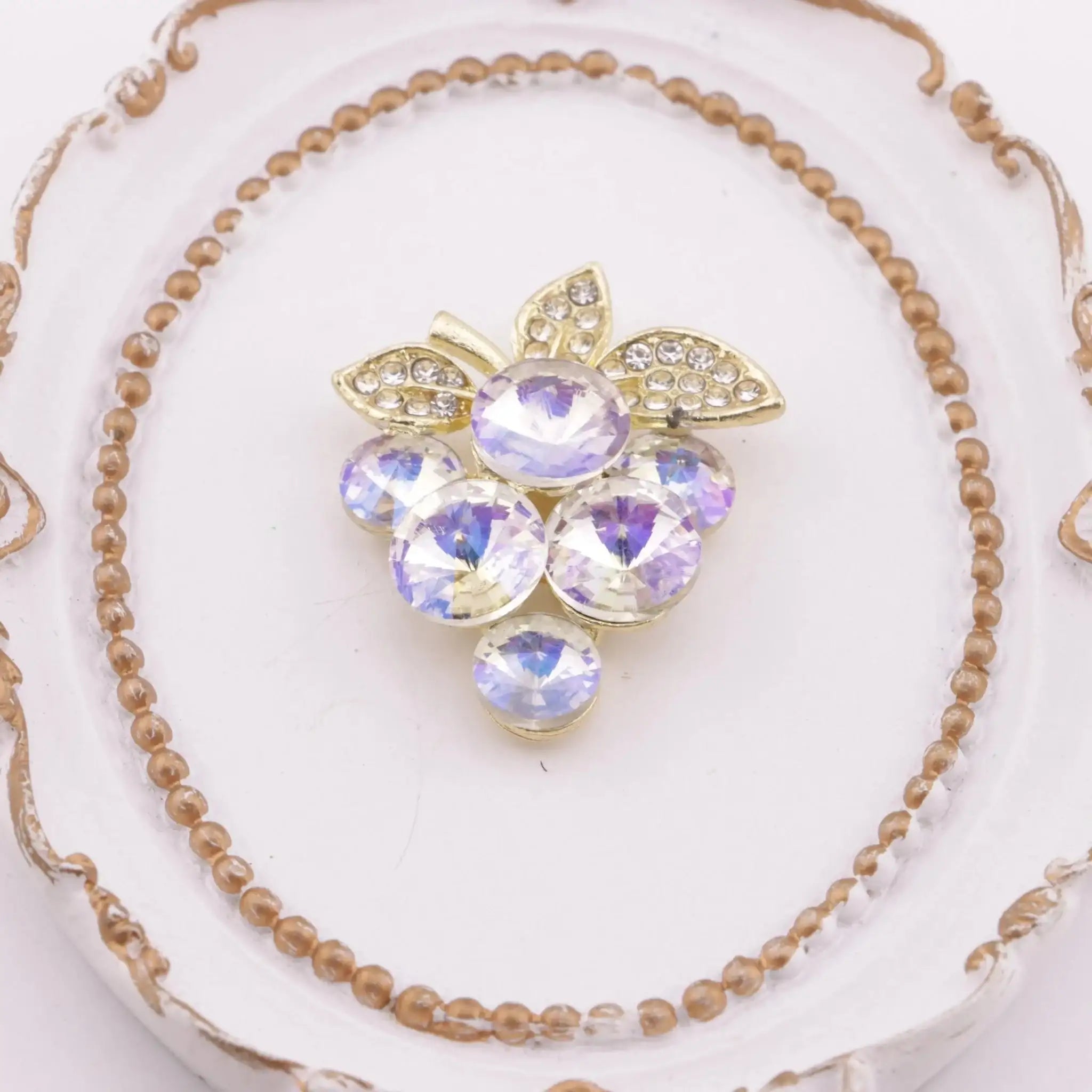 FS5968-29*33Mm Grape Alloy Charms -Zoe DIY Wholesale