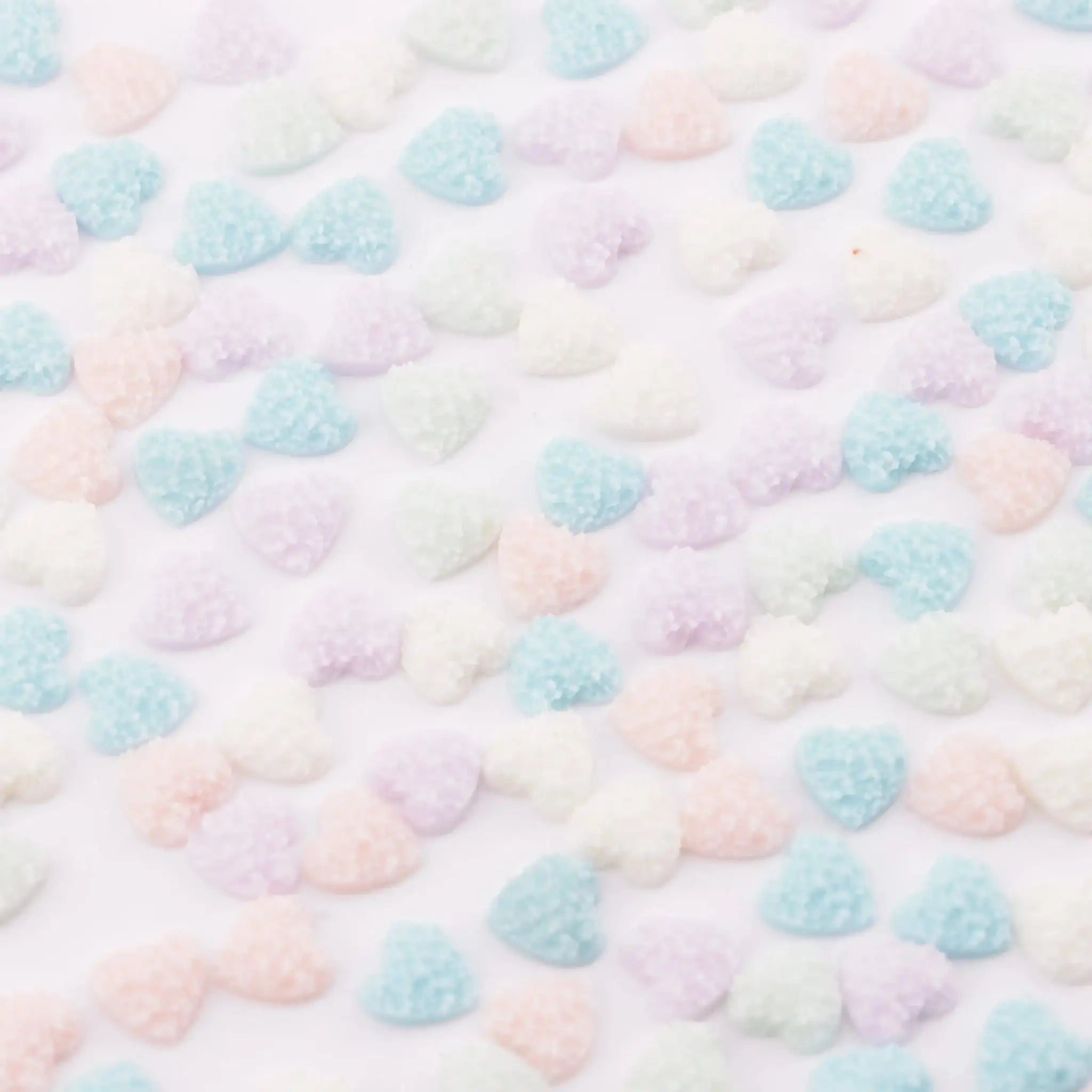 FS5995-7.5mm Sugar Heart Charms -Zoe DIY Wholesale