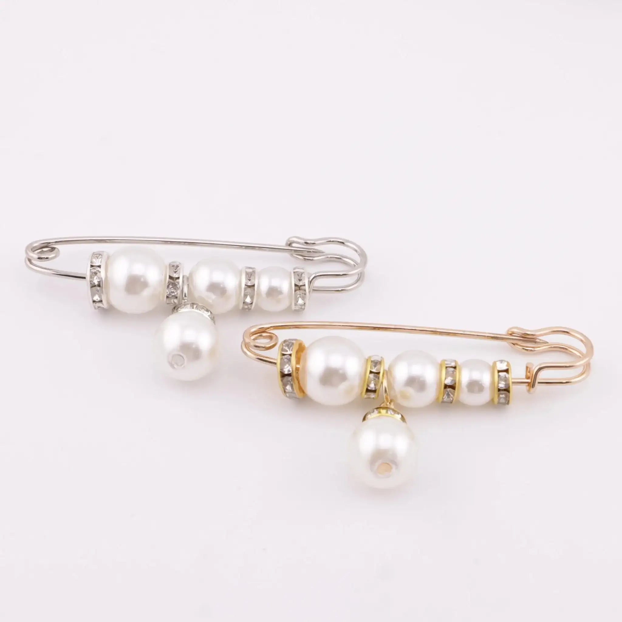 FS5999-5.8cm Pearl + Spacer Pin With Pearl Pendant Pearl + Spacer Pin With Pearl Pendant -Zoe DIY Wholesale