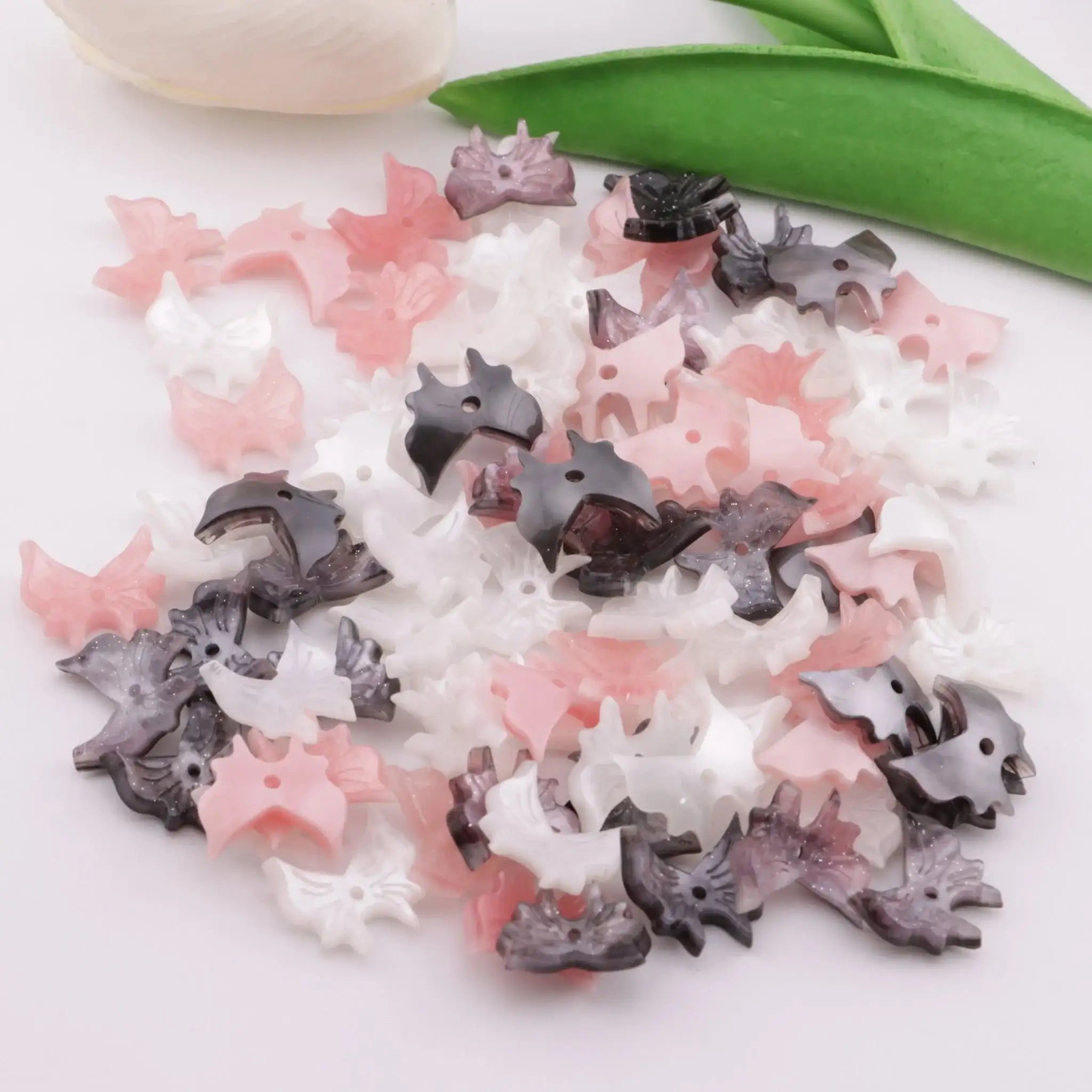 FS6016-14*15.5mm Type A Center-Hole Butterfly -Zoe DIY Wholesale