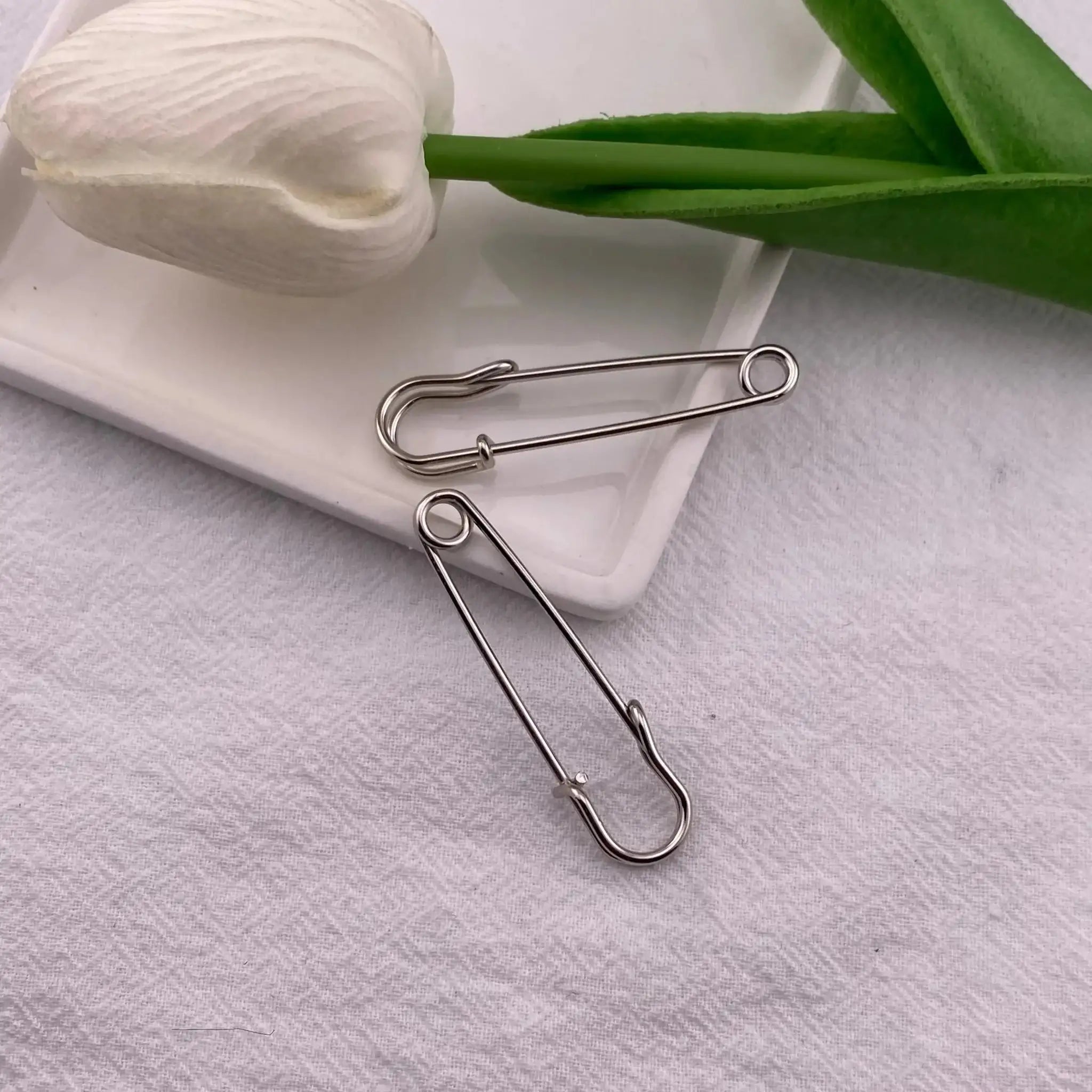 FS6019-38mm*10mm Big Head Safety Pin -Zoe DIY Wholesale