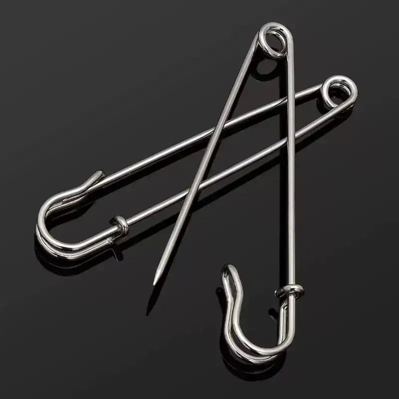 FS6022-75mm*1.8mm Big Head Safety Pin -Zoe DIY Wholesale