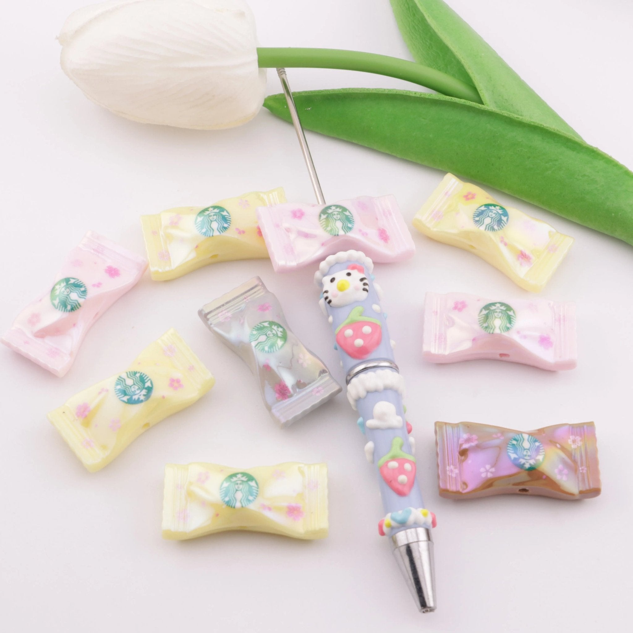 FS6025-Starbucks Resin Beads -Zoe DIY Wholesale