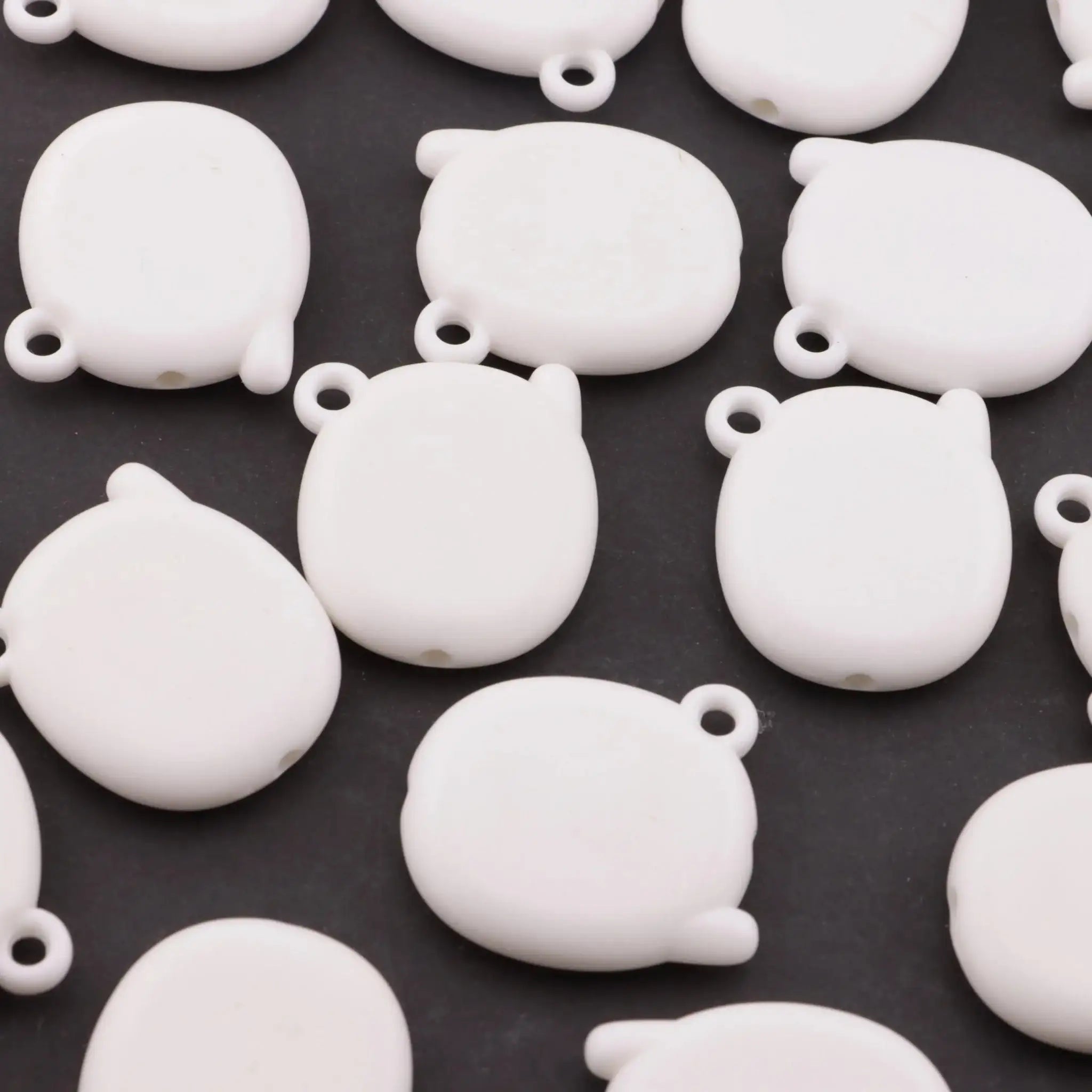 FS6087-25*29mm Phone Based Beads, Phone Beads Base Beads With Hanging Holes -Zoe DIY Wholesale