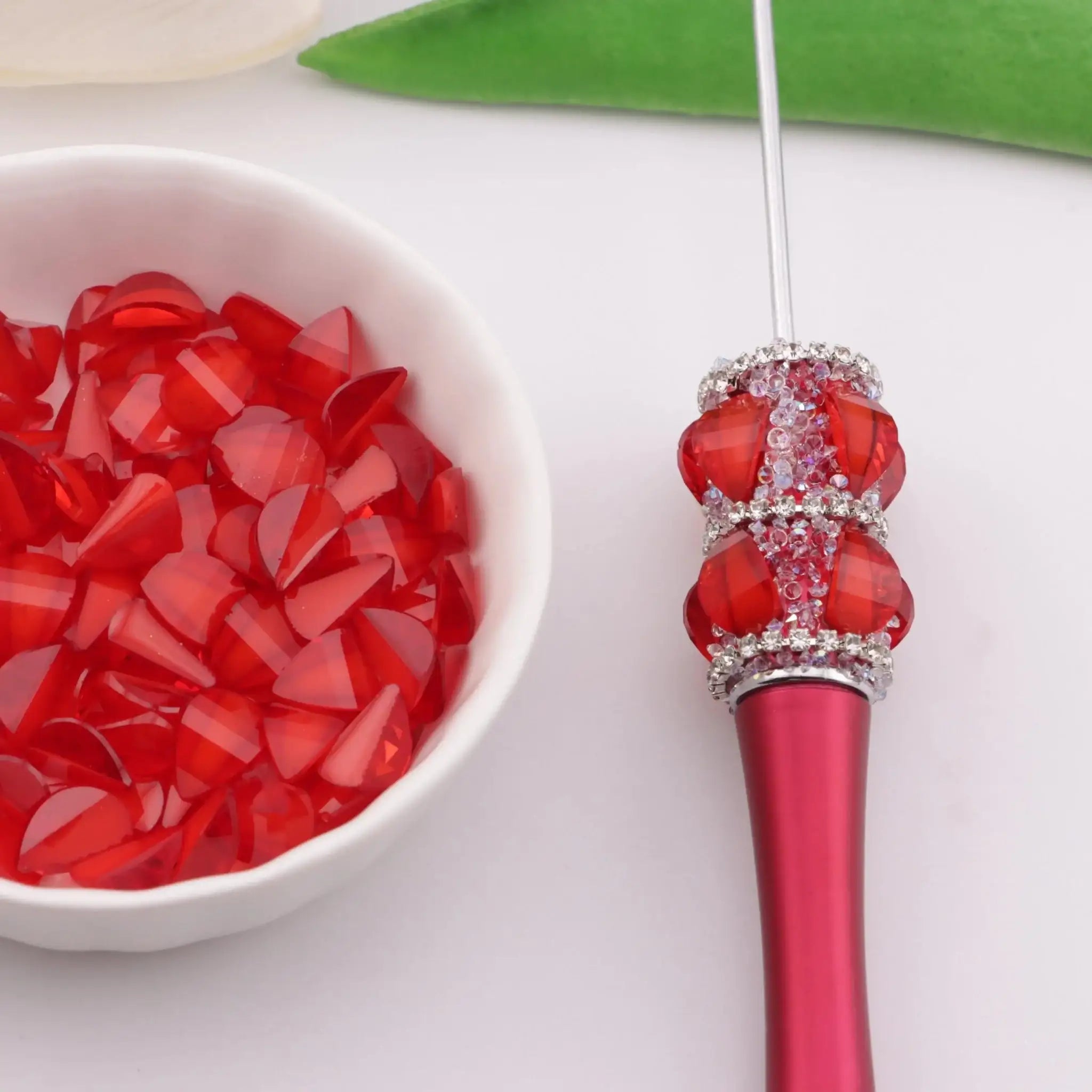 FS6133-7×10mm Waterdrop Petals Resin Charms -Zoe DIY Wholesale