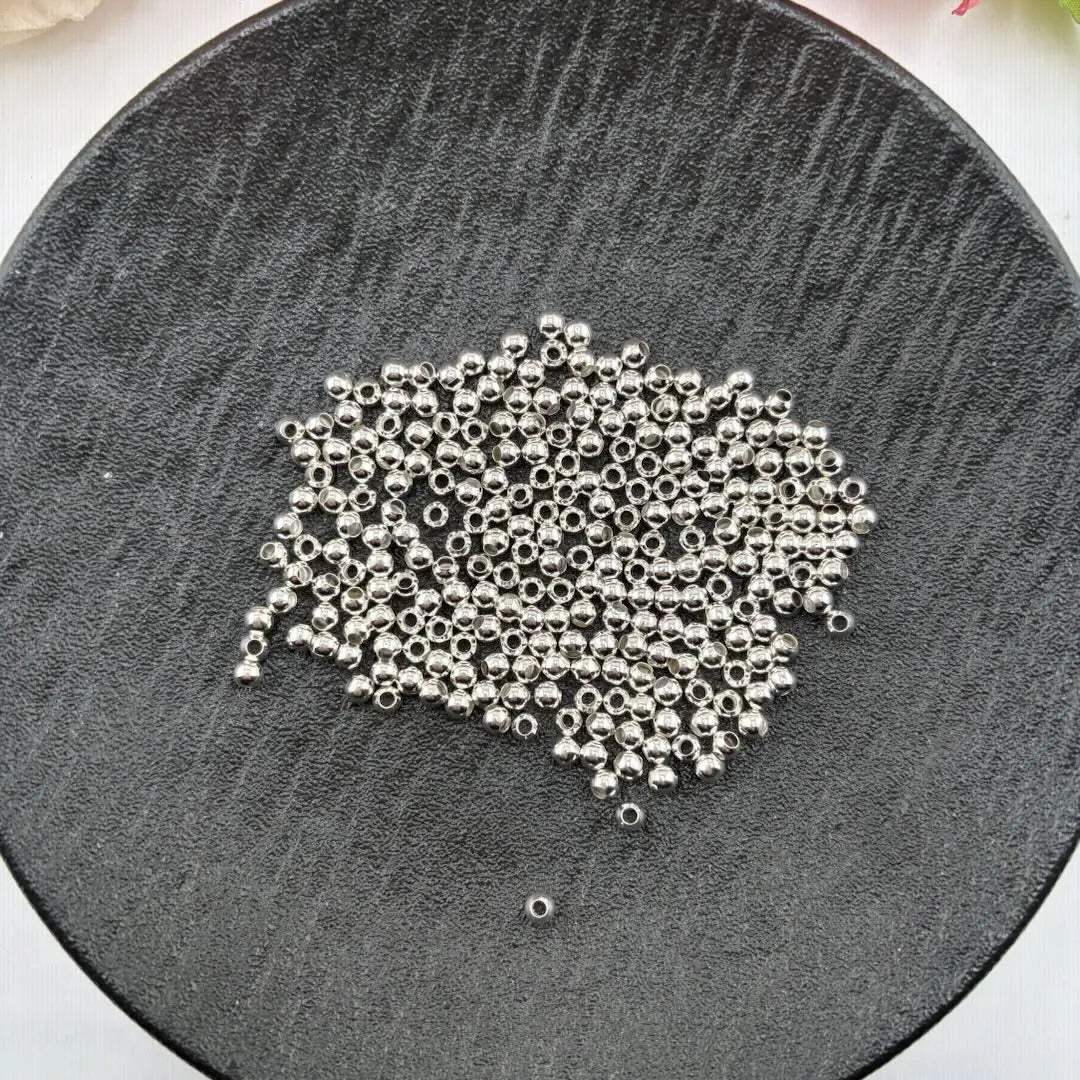 FS6137-4mm Copper Metal Spacer Beads Fit For Pen For DIY Project -Zoe DIY Wholesale
