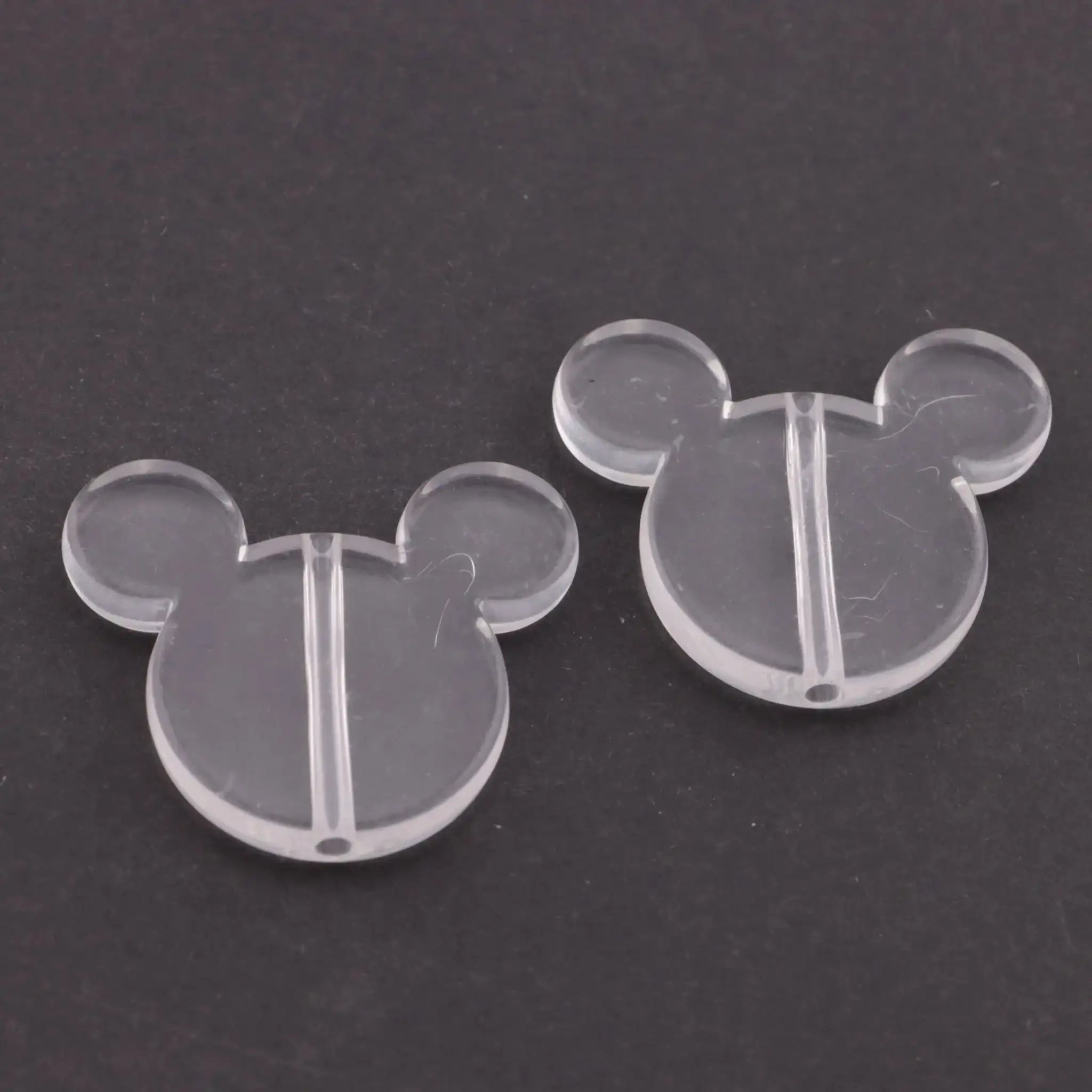 FS6155-33*39Mm Mickey Head Plate Based Beads -Zoe DIY Wholesale