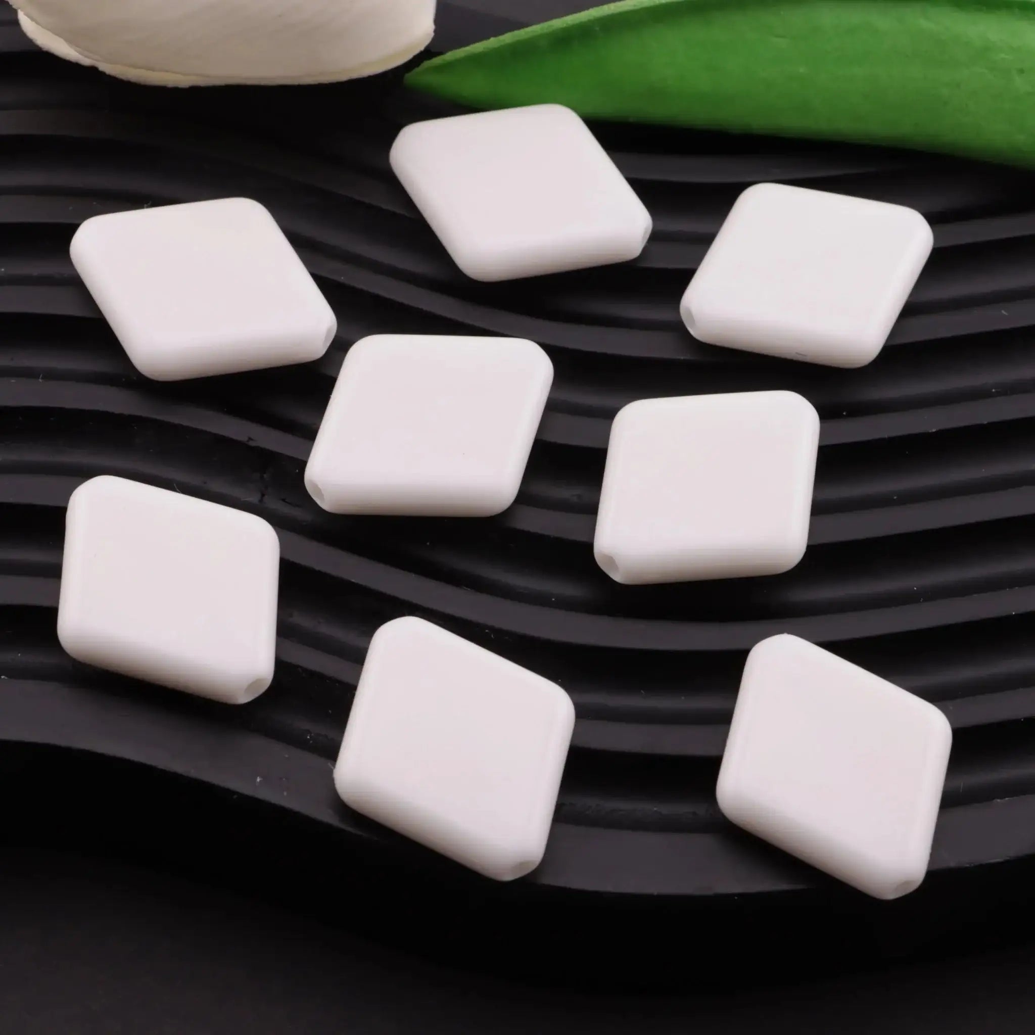 FS6220-29×24mm Rhombus Based Beads -Zoe DIY Wholesale