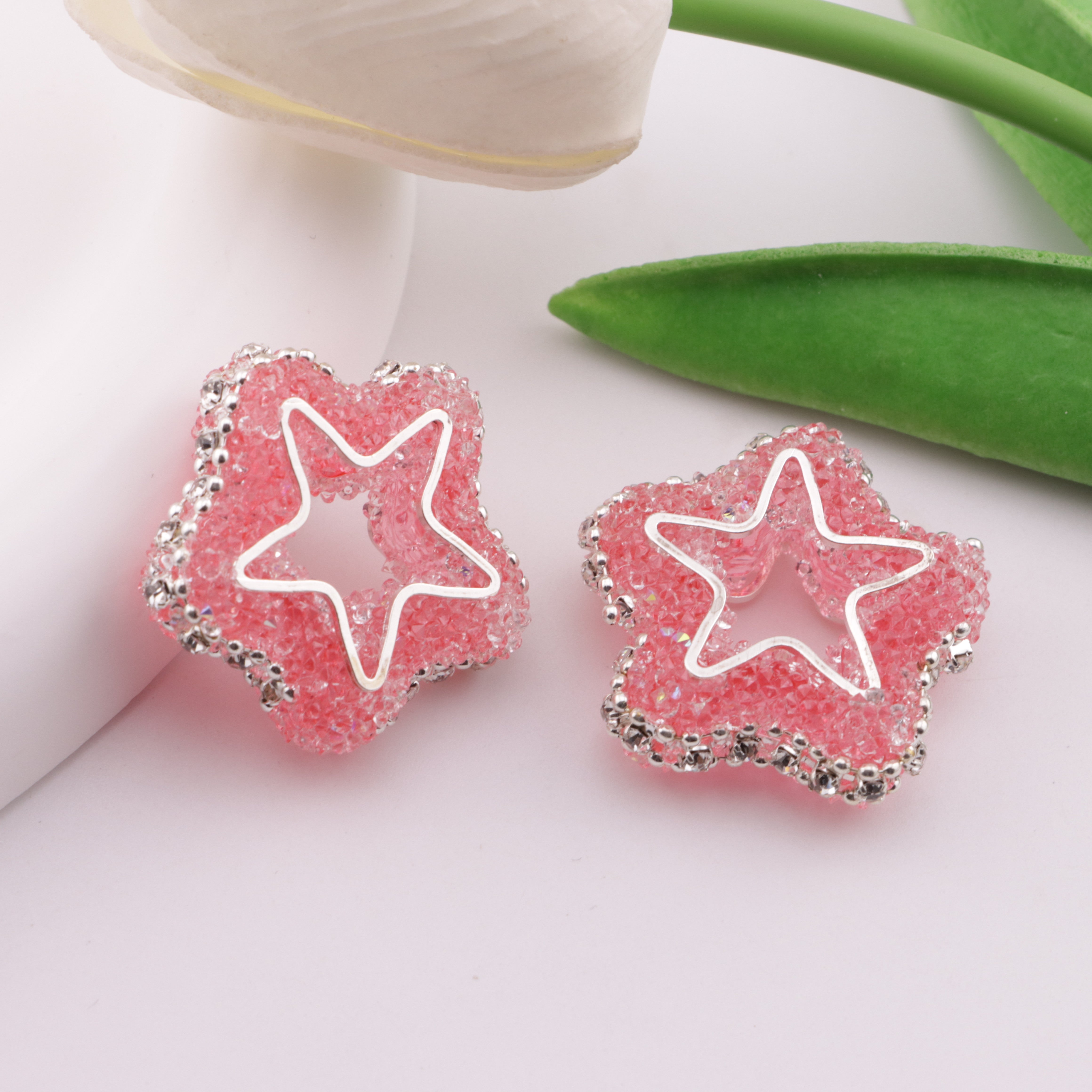 FS6234- 30mm Star Sugar Frame Zoe's DIY Shop