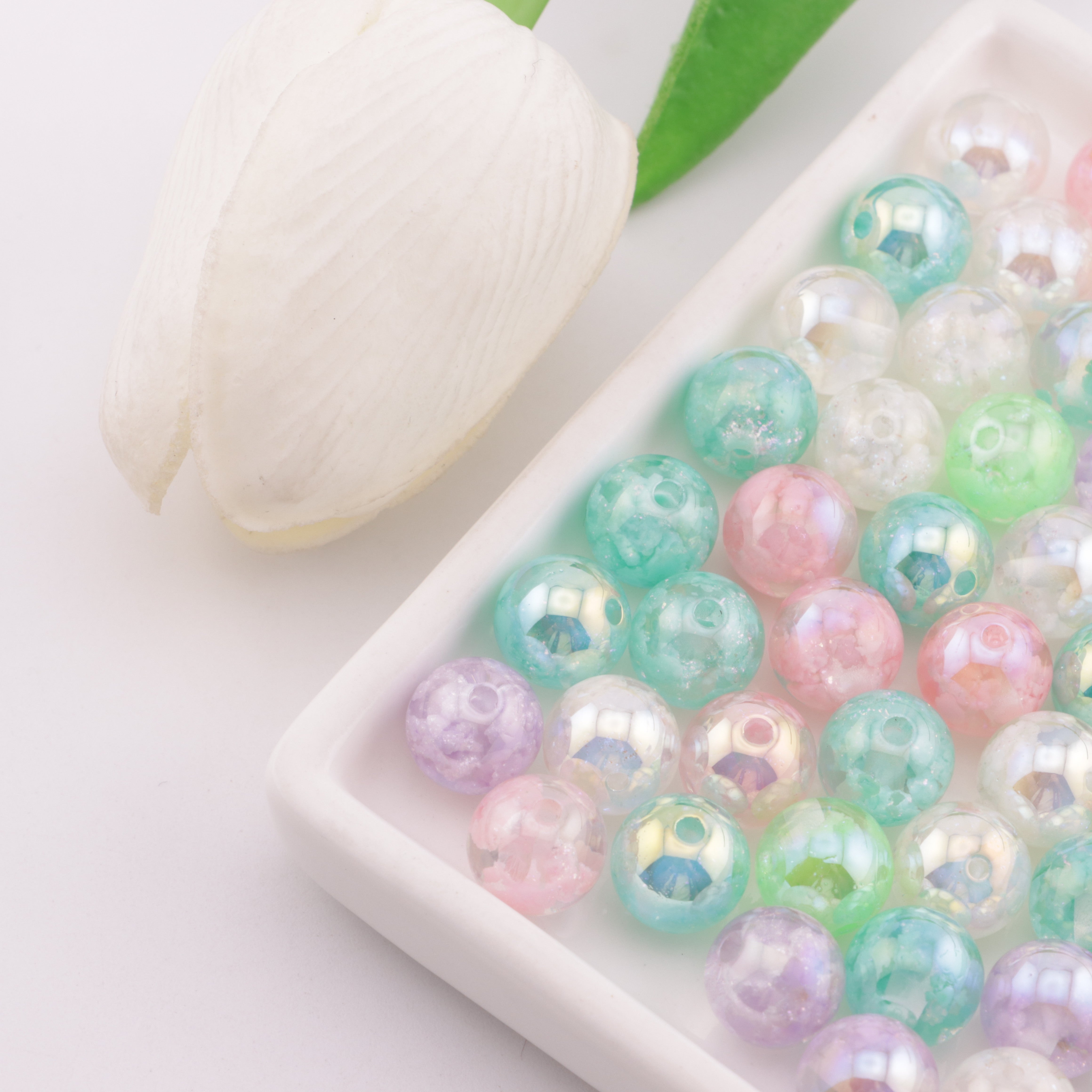 FS6239- 12mm Glow-in-the-Dark Cloud-shaped Resin Beads Zoe's DIY Shop