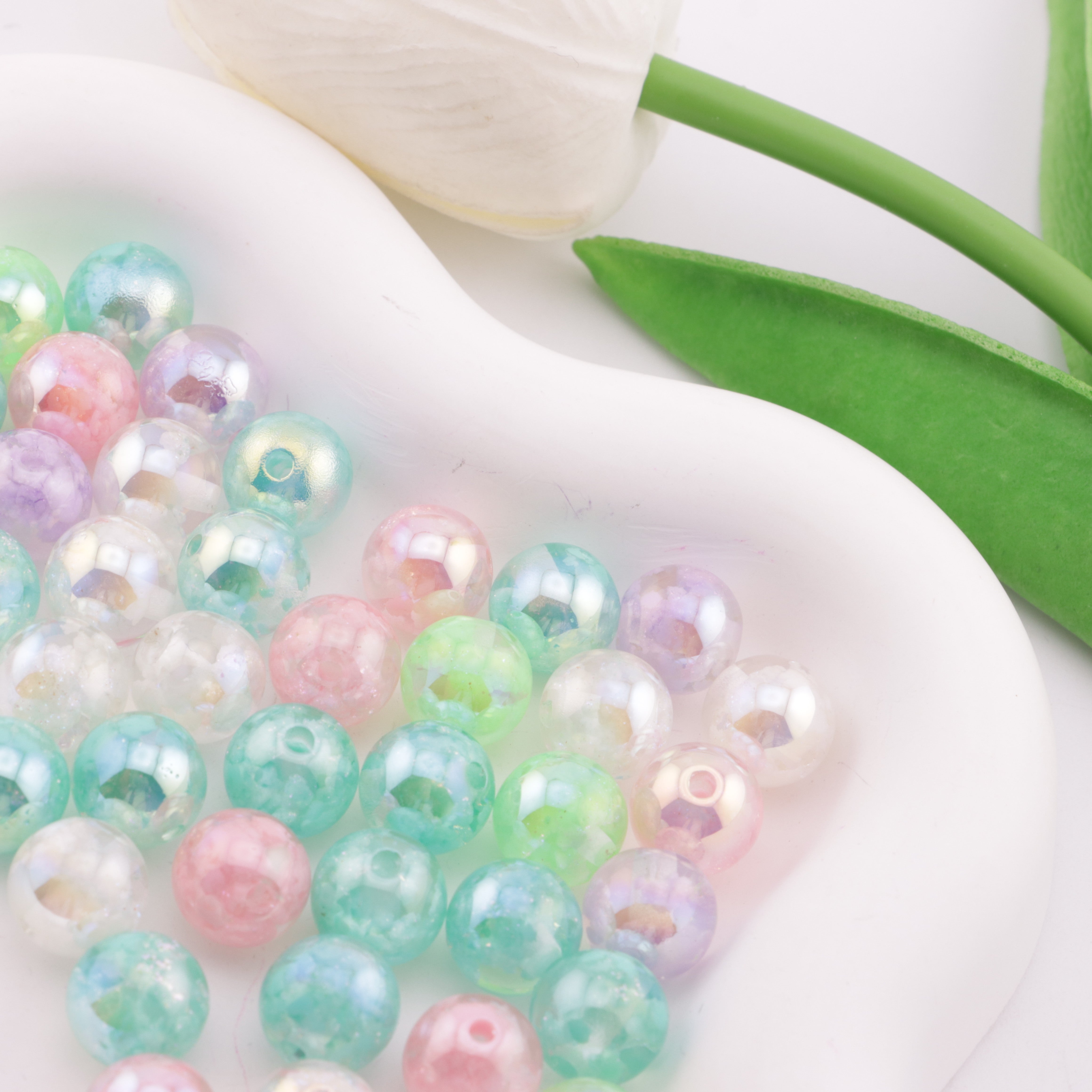 FS6239- 12mm Glow-in-the-Dark Cloud-shaped Resin Beads Zoe's DIY Shop