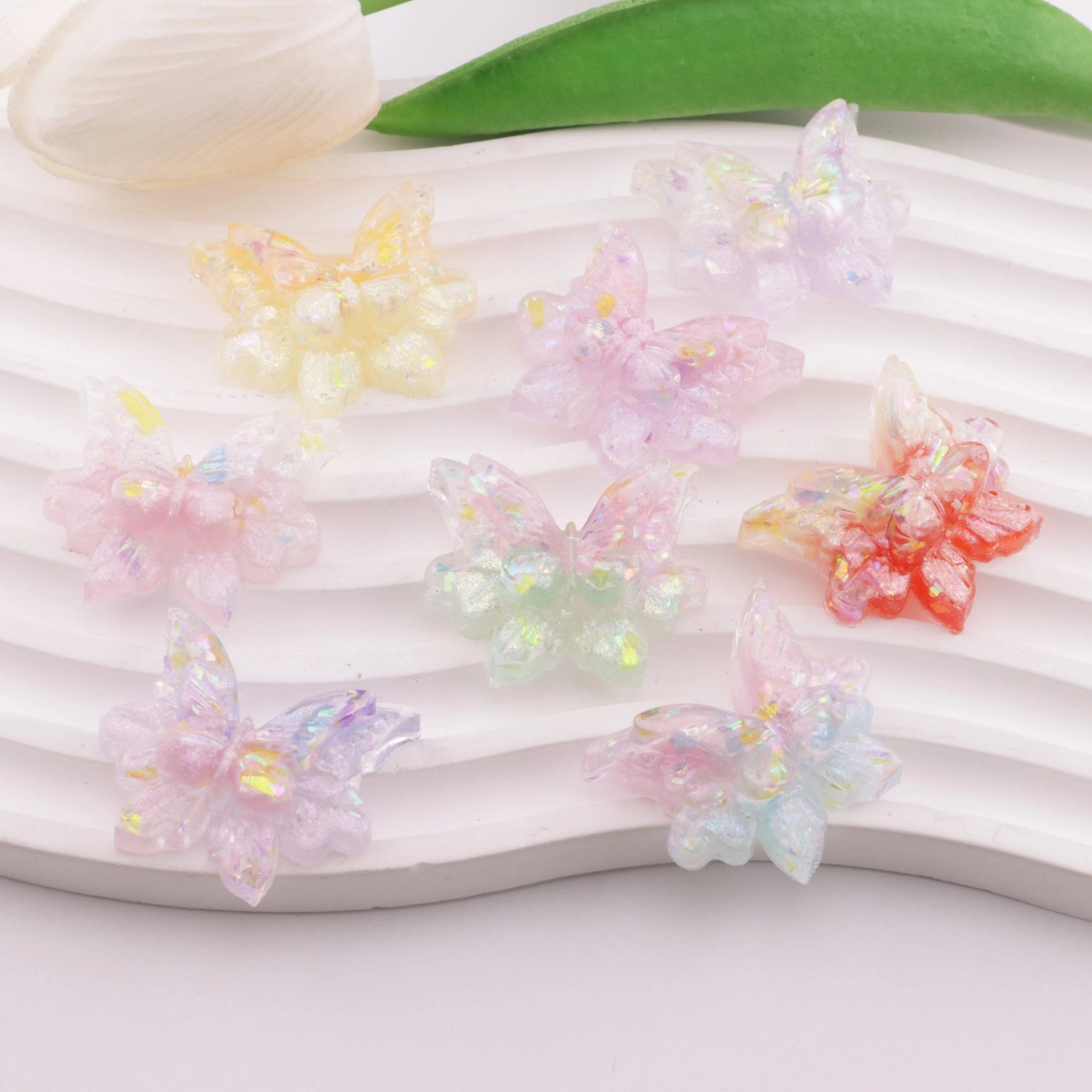 FS6247-32mm Soft Butterfly Patch -Zoe DIY Wholesale