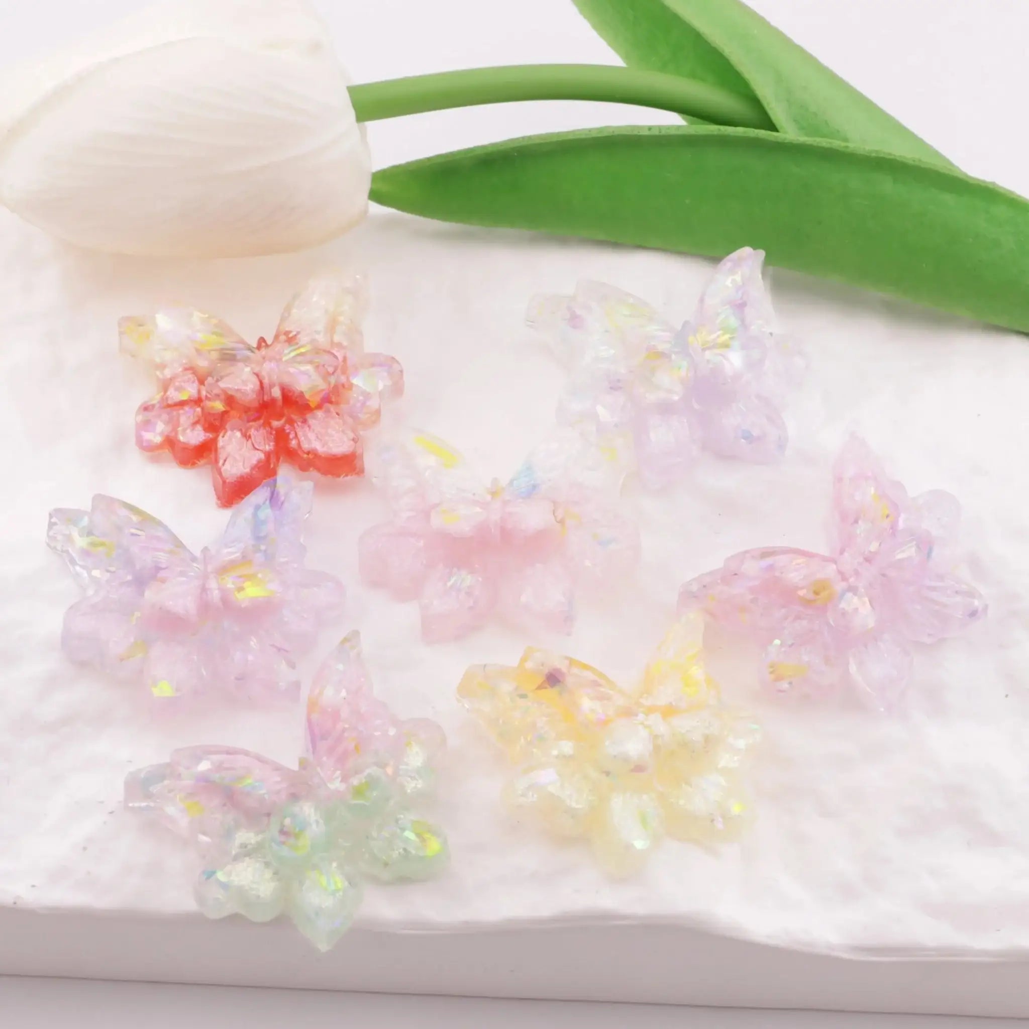 FS6247-32mm Soft Butterfly Patch -Zoe DIY Wholesale