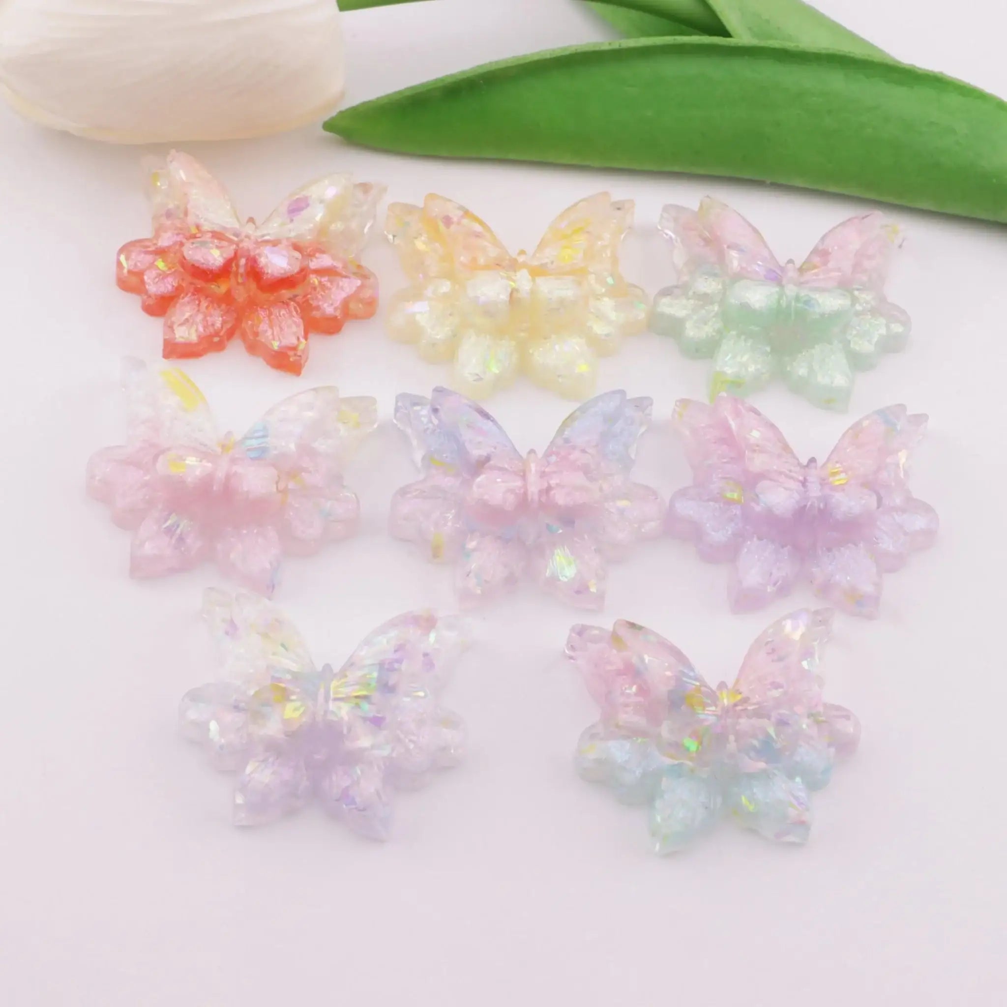 FS6247-32mm Soft Butterfly Patch -Zoe DIY Wholesale