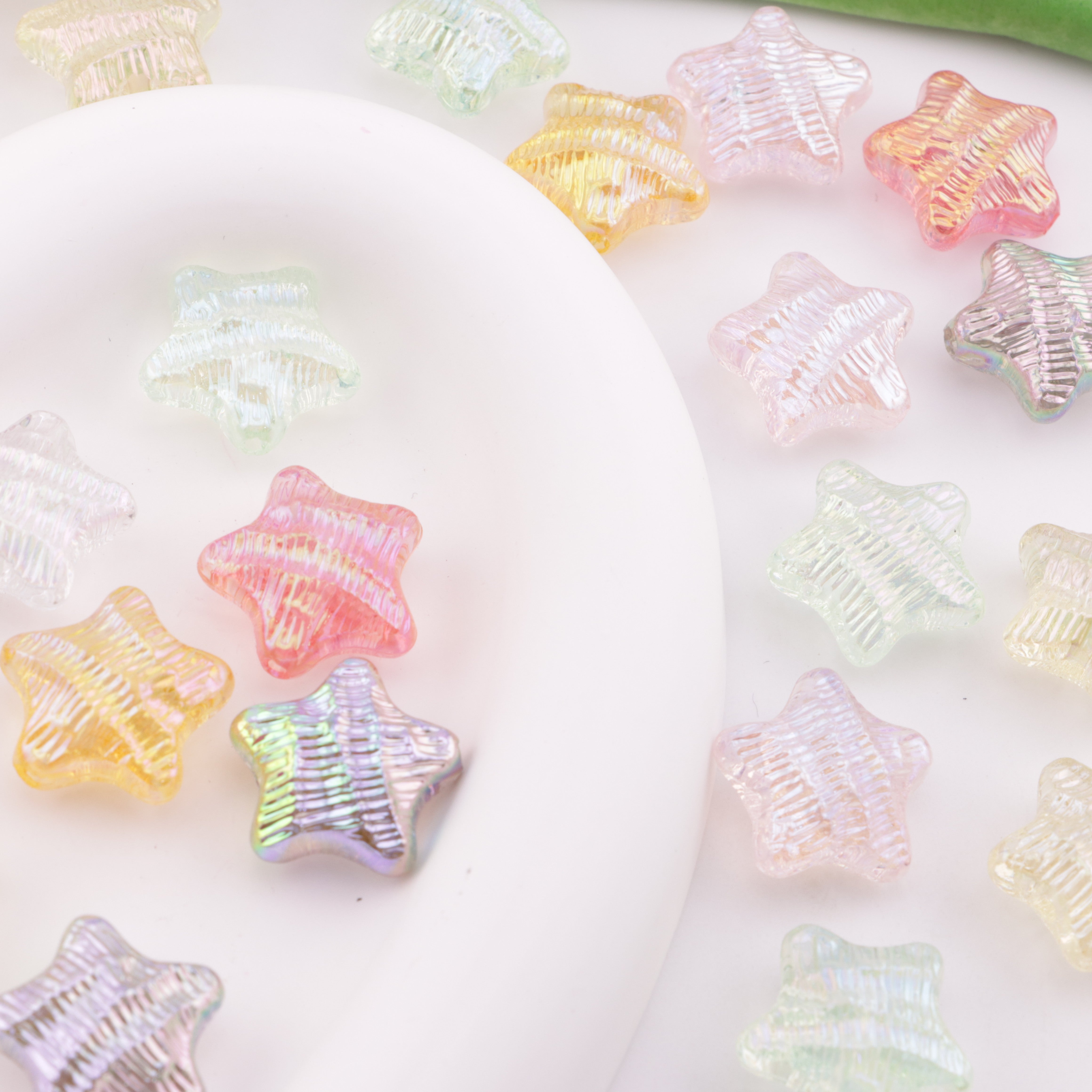 FS6276- 16mm Star Resin Beads Zoe's DIY Shop