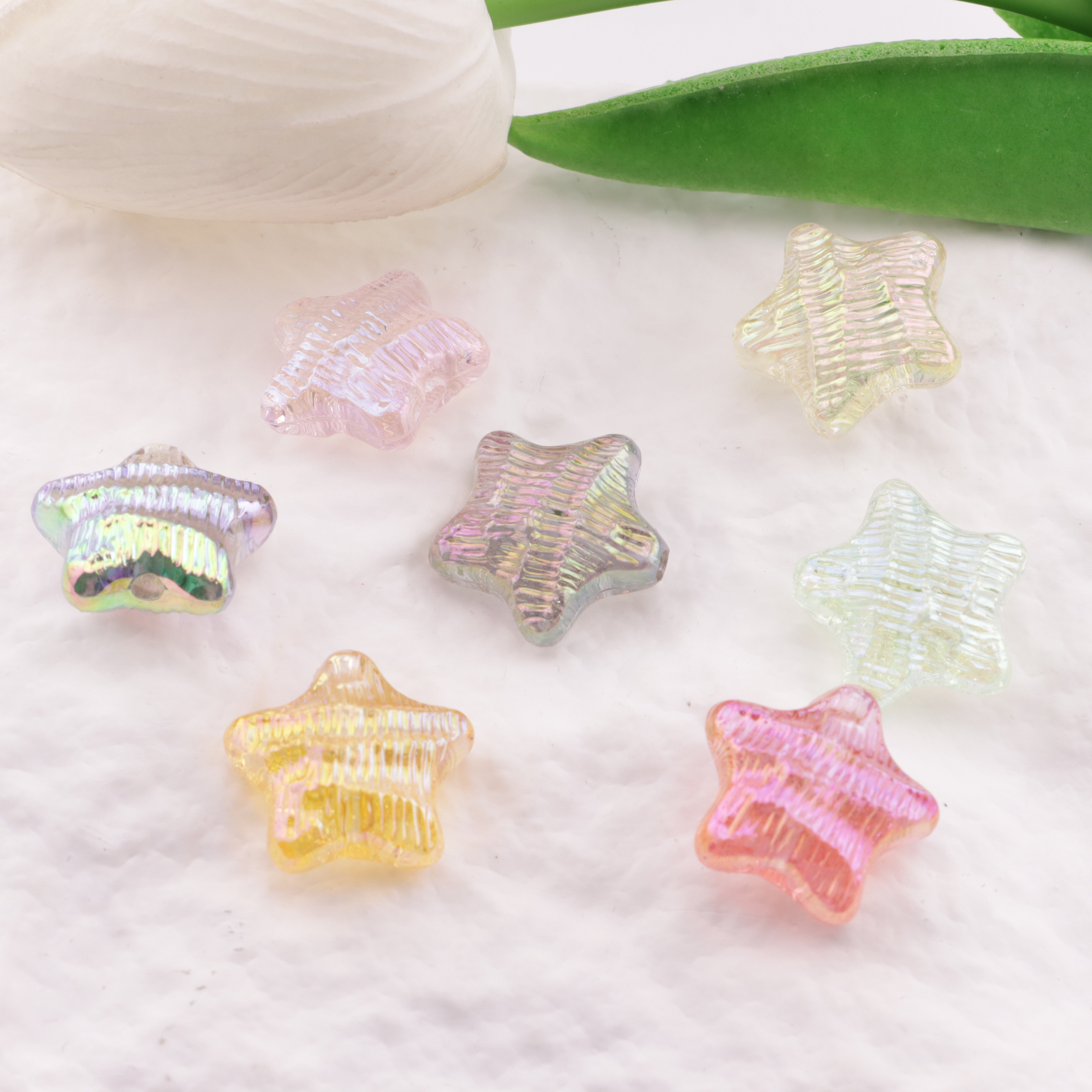 FS6276- 16mm Star Resin Beads Zoe's DIY Shop