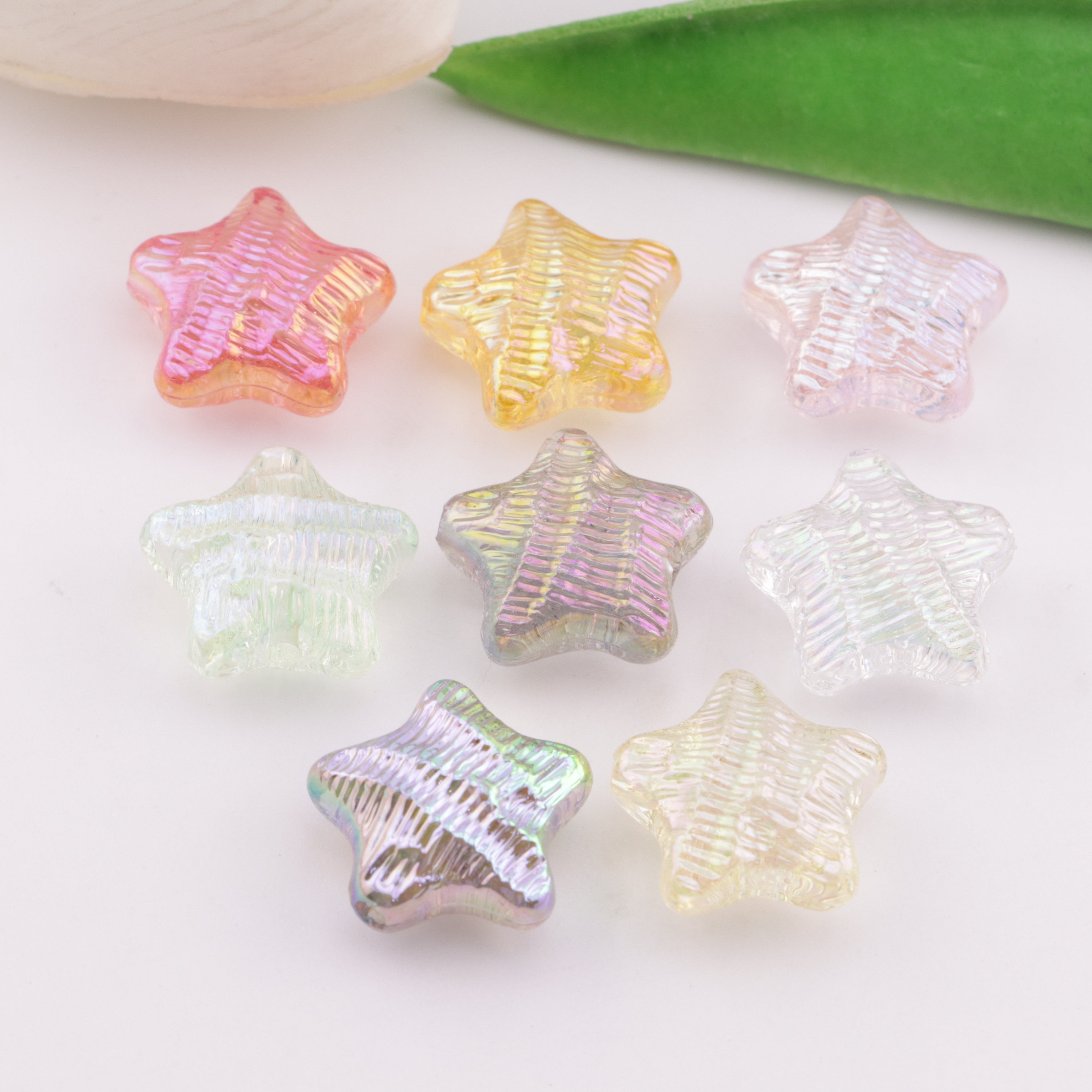 FS6276- 16mm Star Resin Beads Zoe's DIY Shop