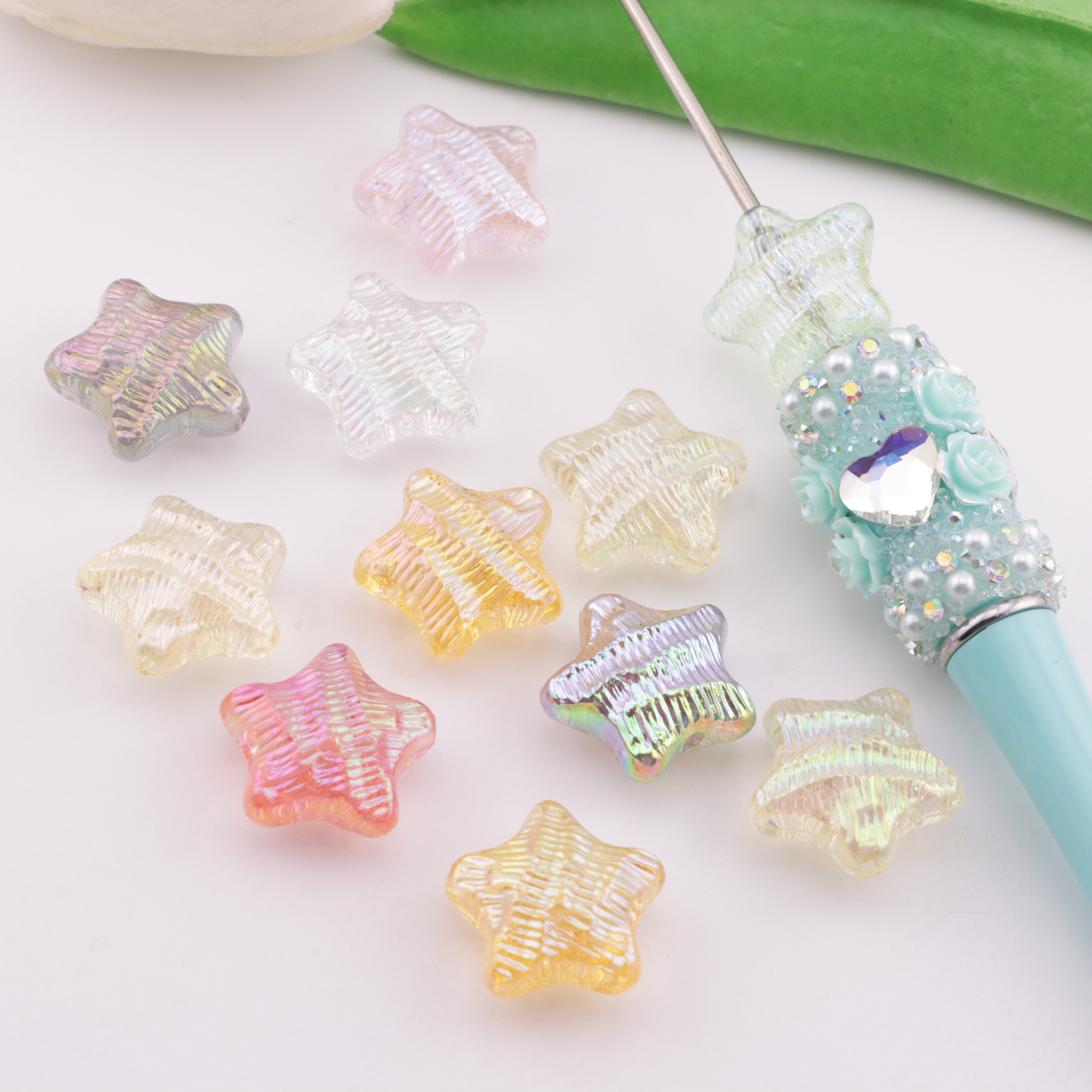 FS6276- 16mm Star Resin Beads Zoe's DIY Shop