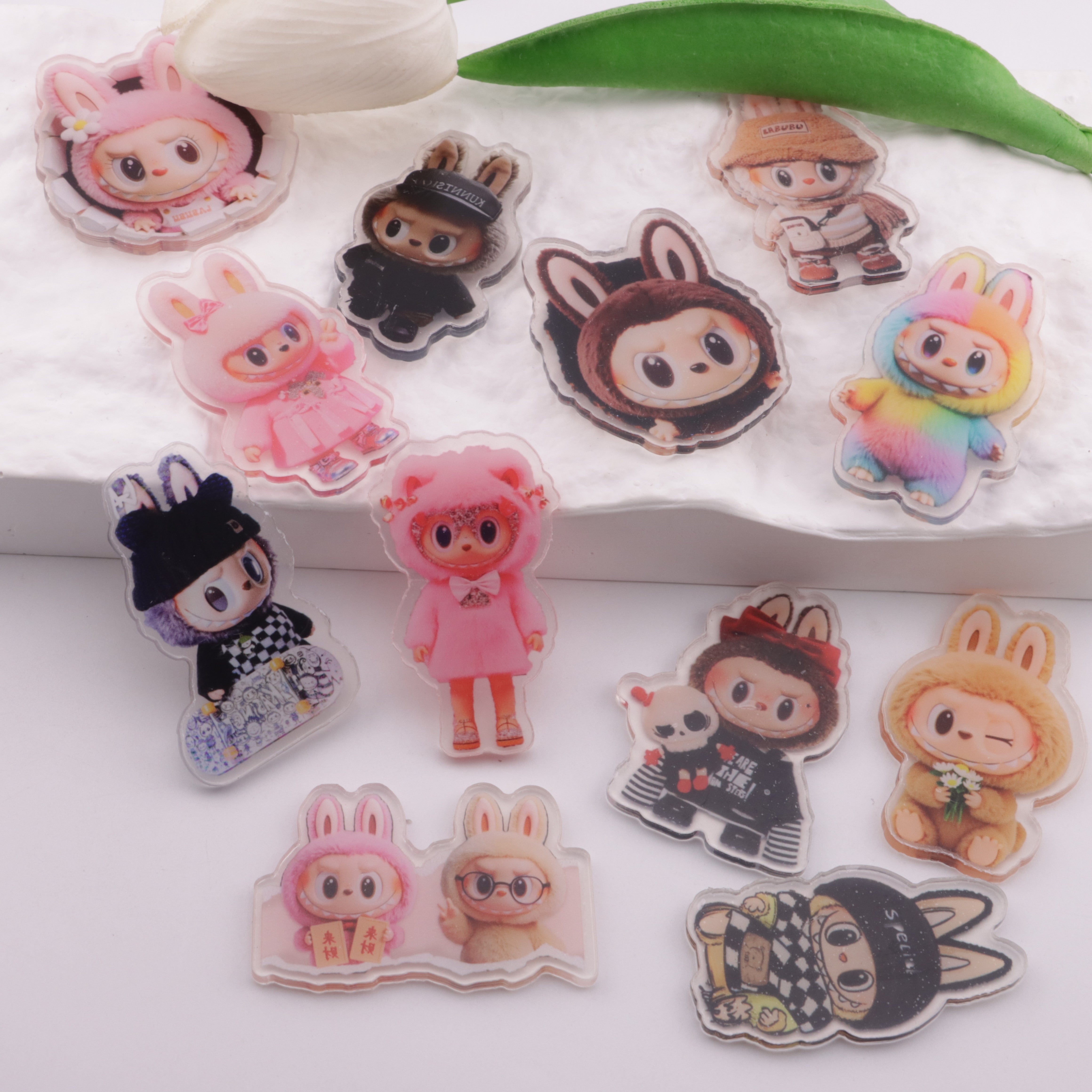 FS6279- 3-4cm Labubu Acrylic Sheet (Without Holes) Zoe's DIY Shop