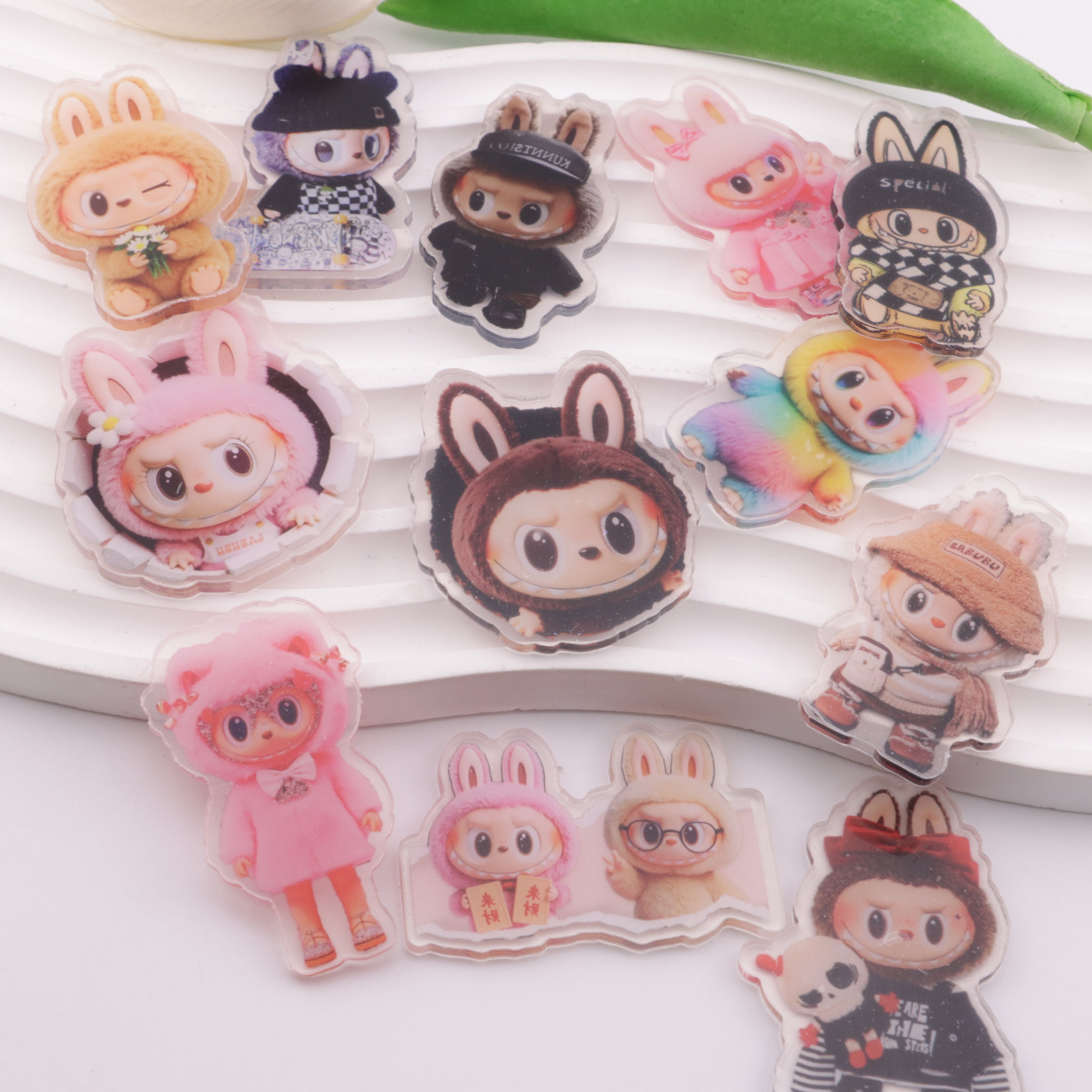 FS6279- 3-4cm Labubu Acrylic Sheet (Without Holes) Zoe's DIY Shop