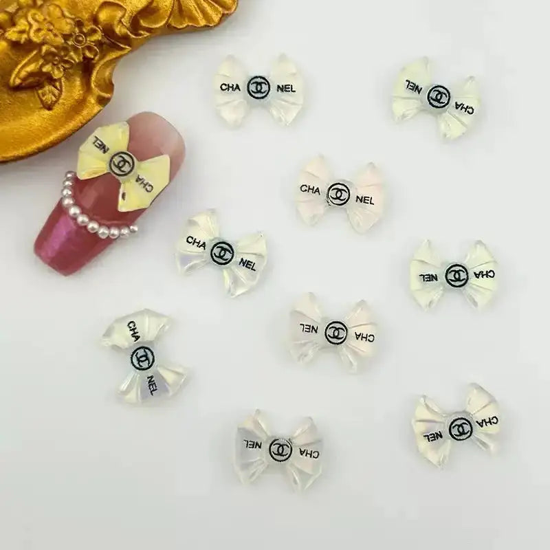 FS6282-About 11×10mm CColorful Bows Charms -Zoe DIY Wholesale